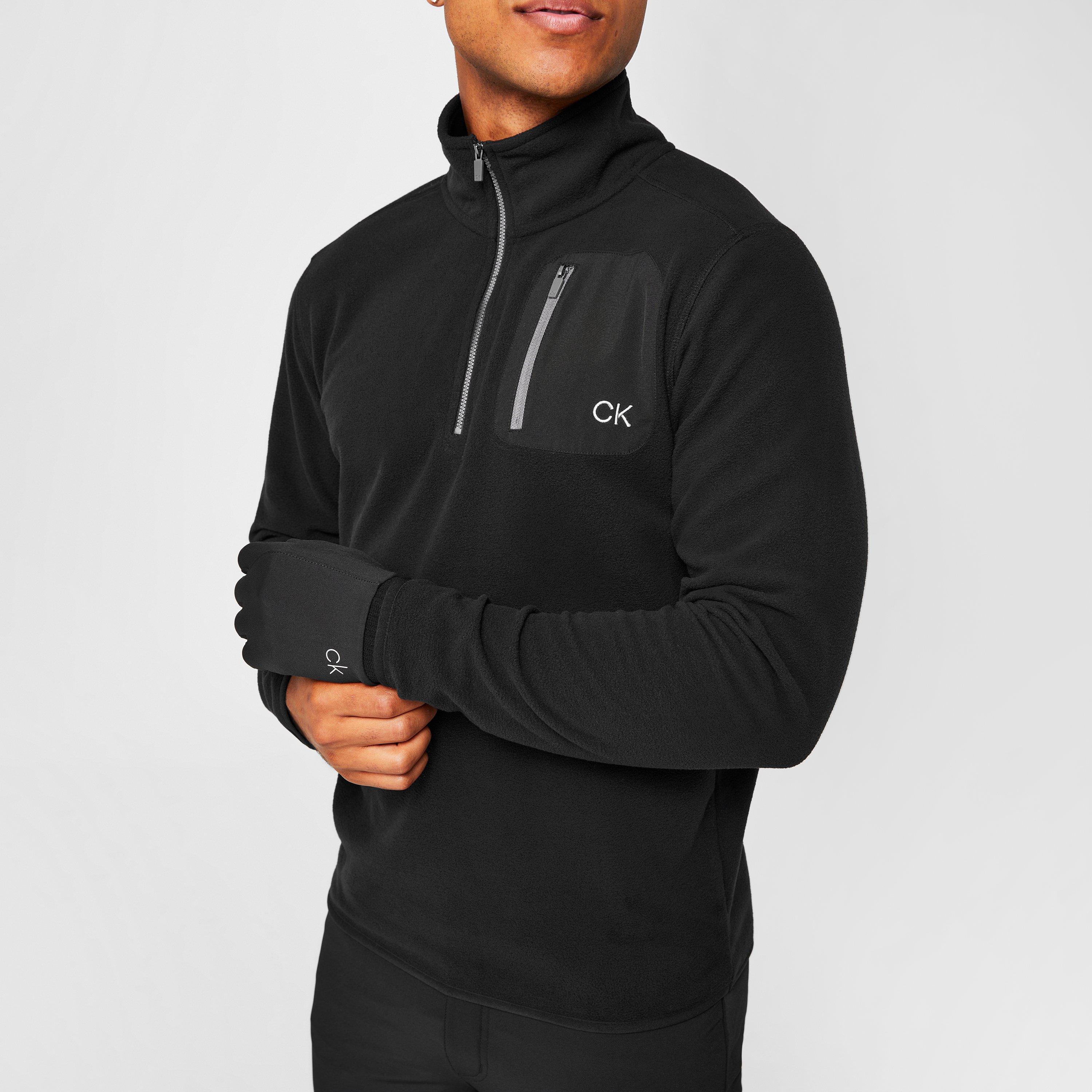 Negro - Calvin Klein Golf - CalvinKlein Planet Golf Fleece Mens - 3