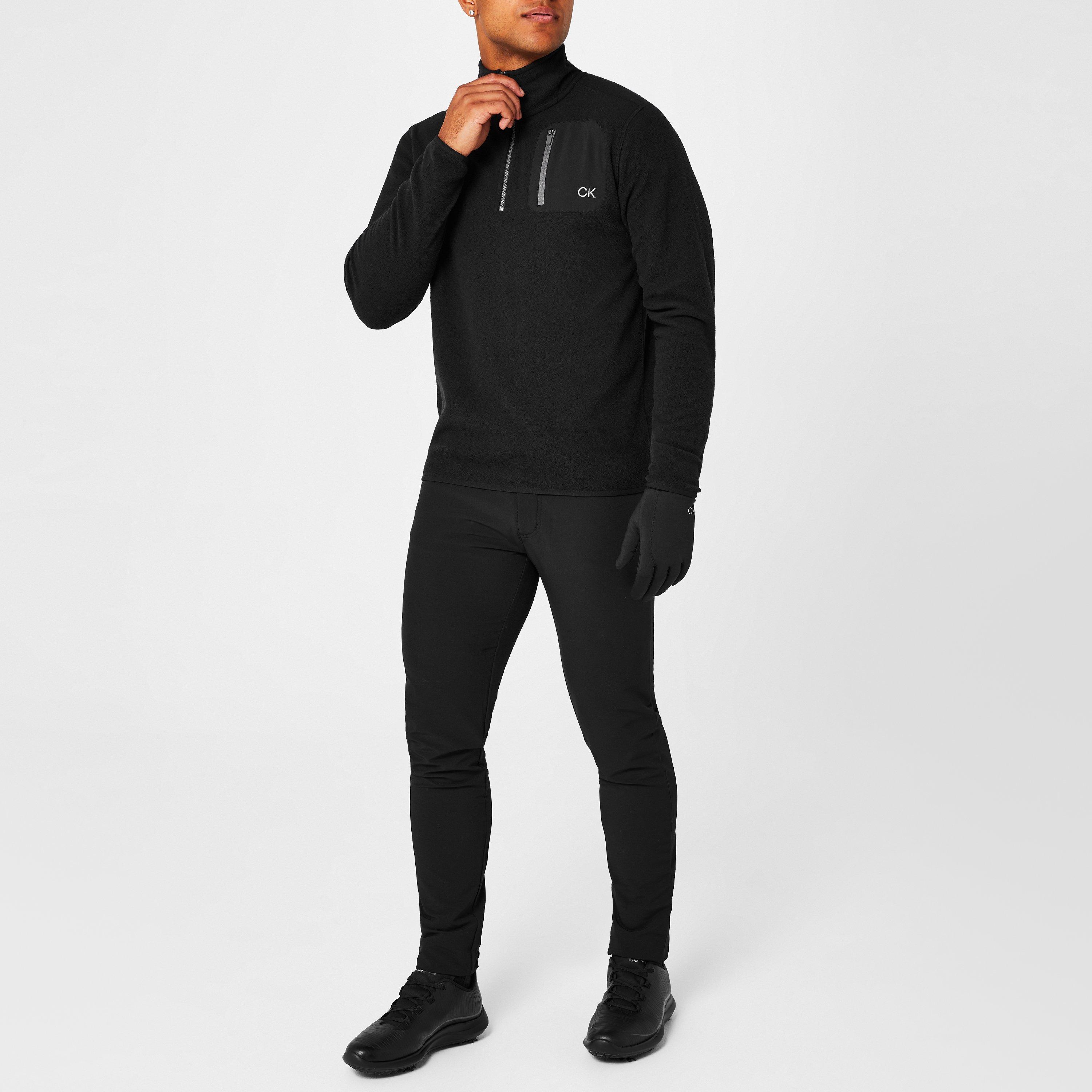 Negro - Calvin Klein Golf - CalvinKlein Planet Golf Fleece Mens - 6