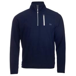 Calvin Klein Golf Love Moschino Gul sweatshirt med logo i klar leopardprint