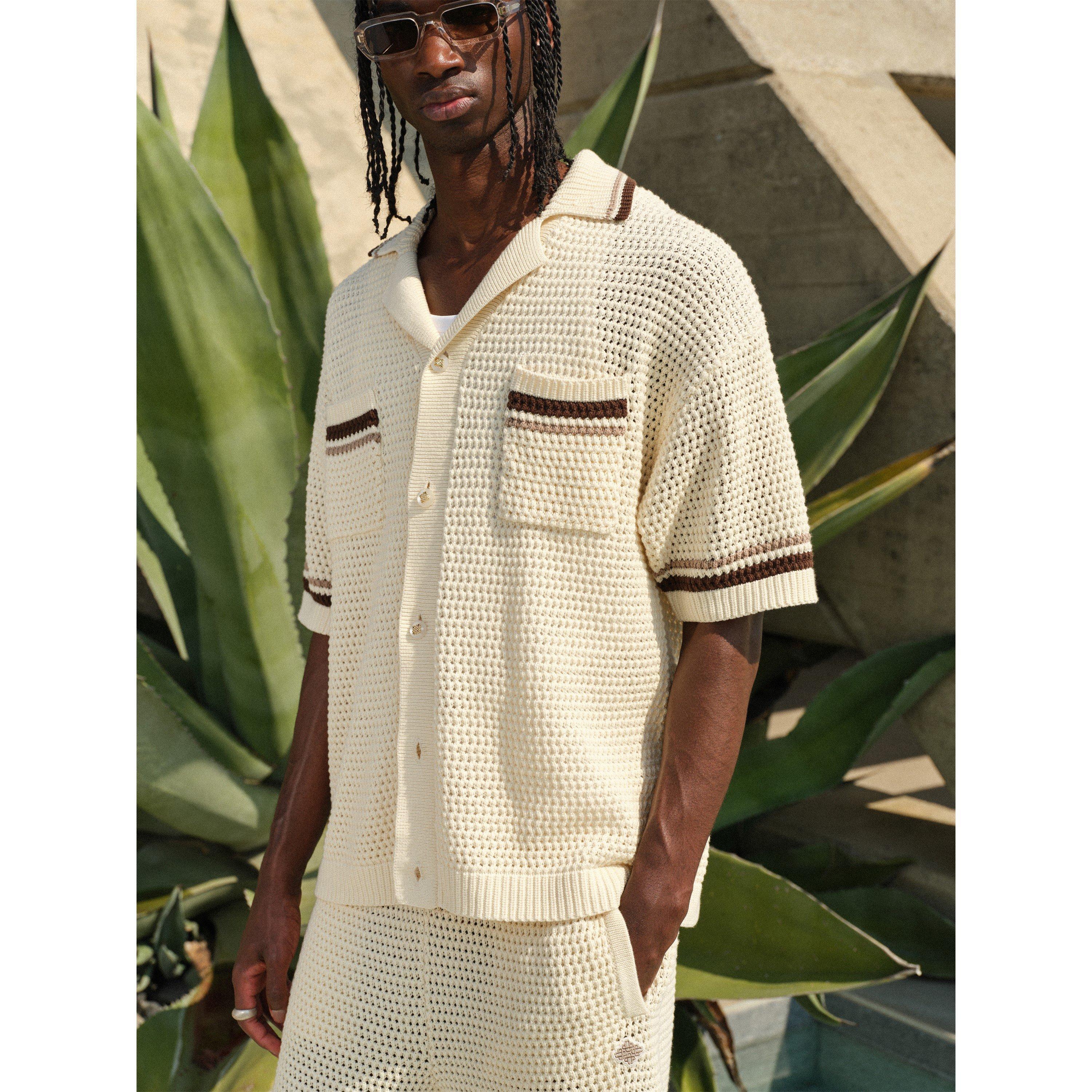 Off White - The Couture Club - Men's Patterned Short Sleeve Shirt - 3