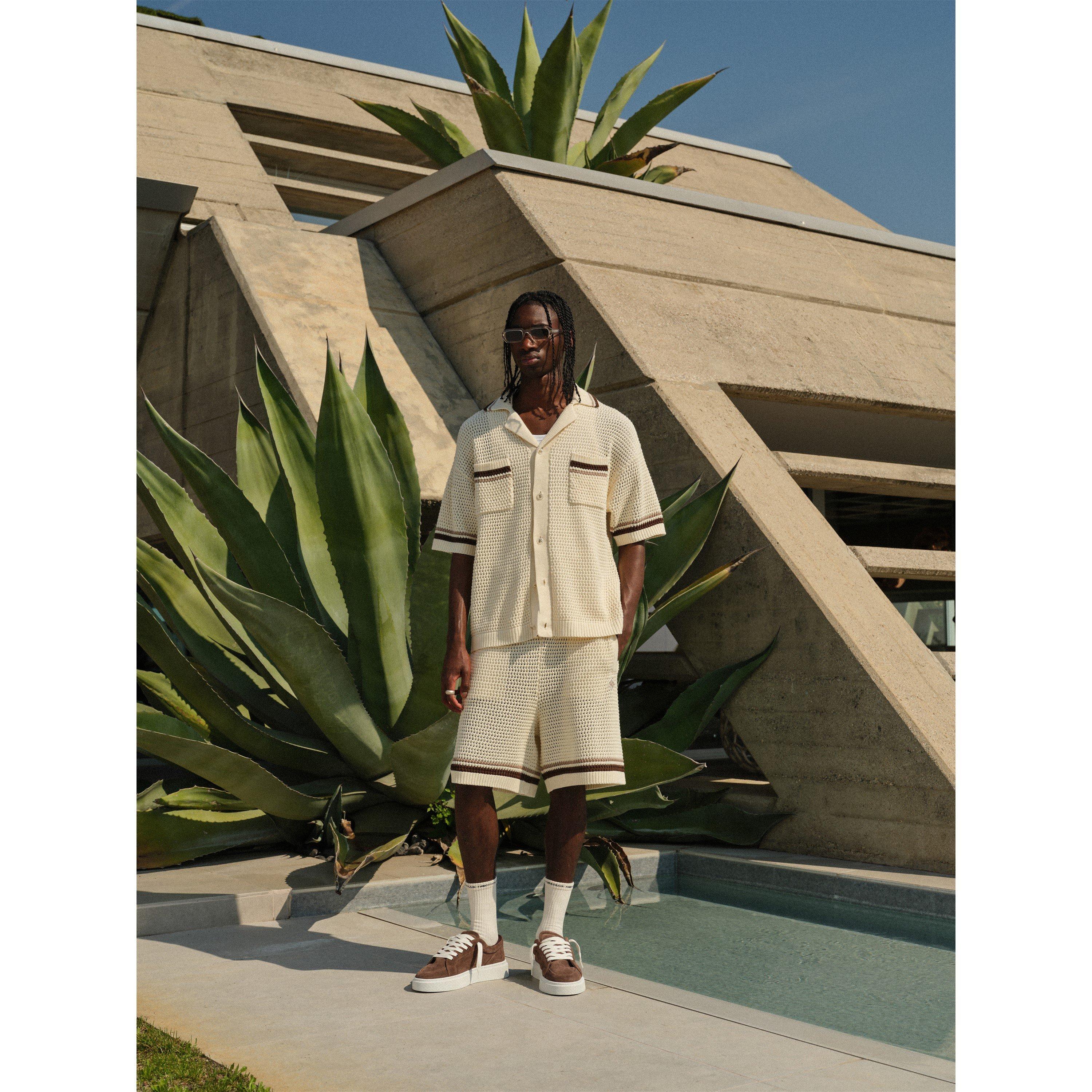 Off White - The Couture Club - Men's Patterned Short Sleeve Shirt - 6