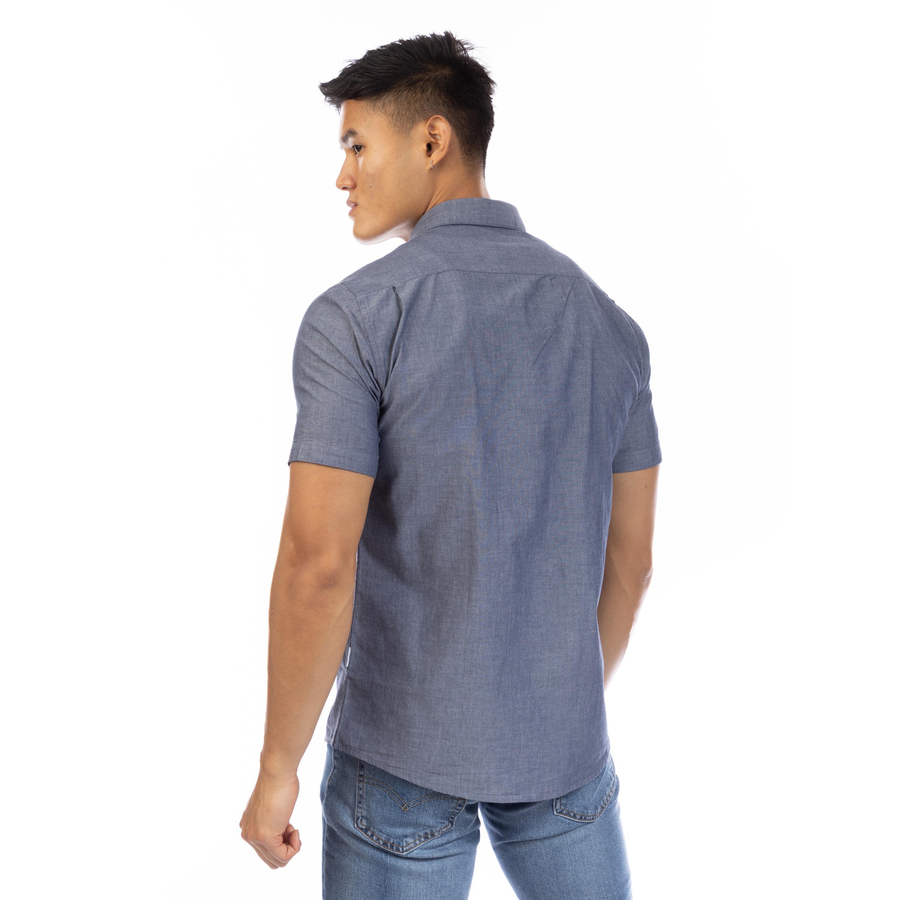Indigo foncé - Peter Werth - W Leo Ss Shirt Sn99 - 3