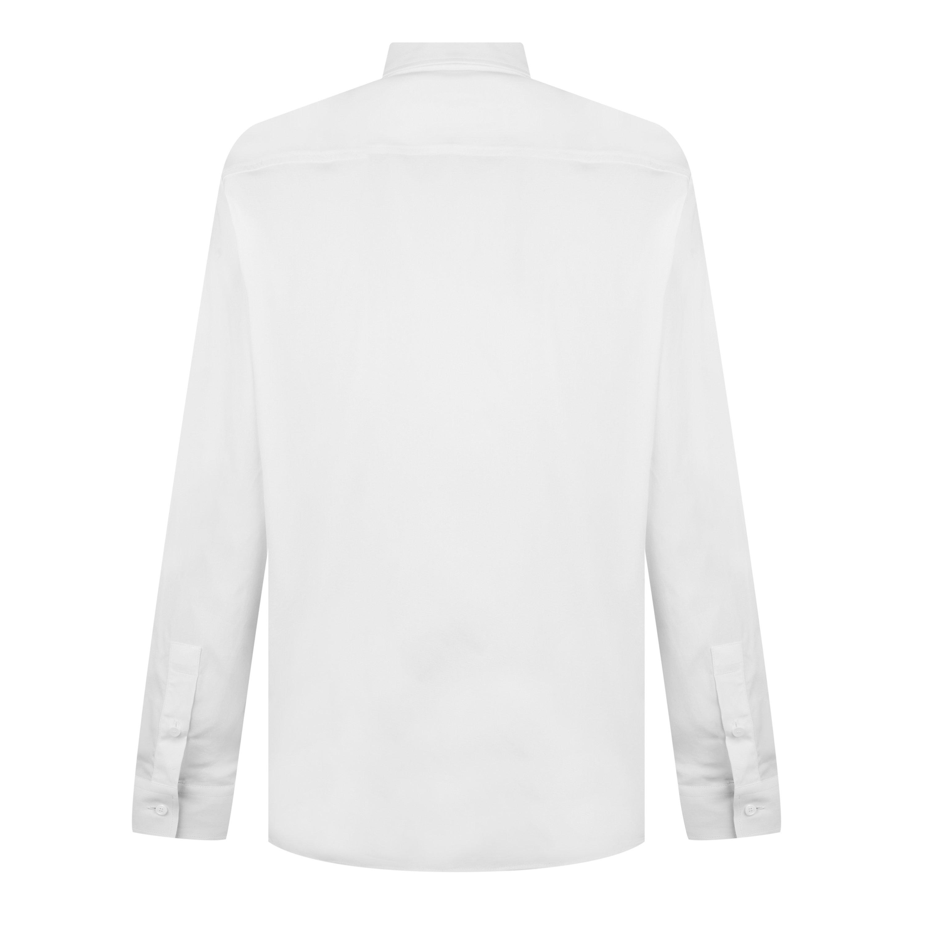 White A1464 - Burberry - Men's Checked Cotton Sherfield Shirt - 8