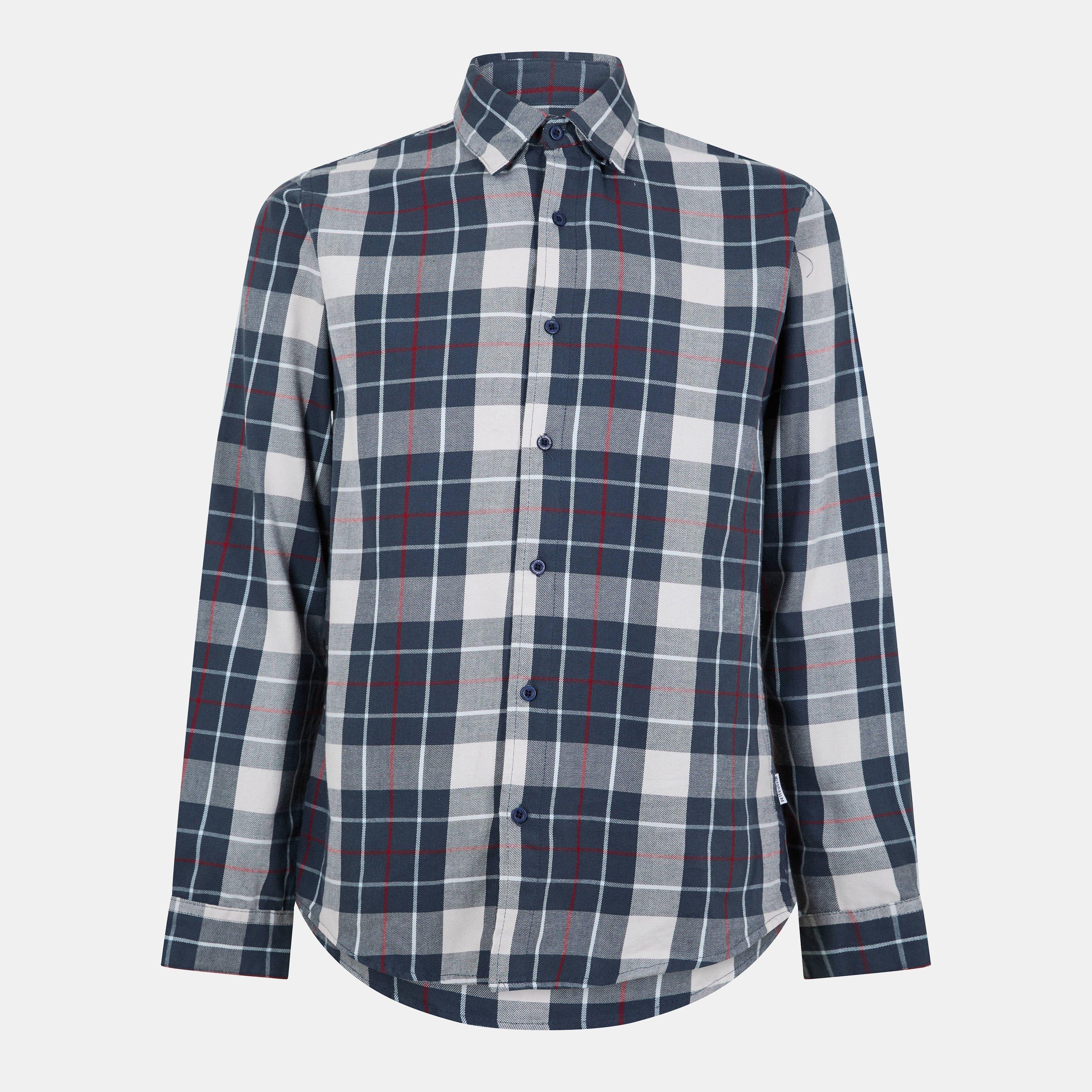 Peter Werth Men's Long Sleeve Plain Shirt -  - Large