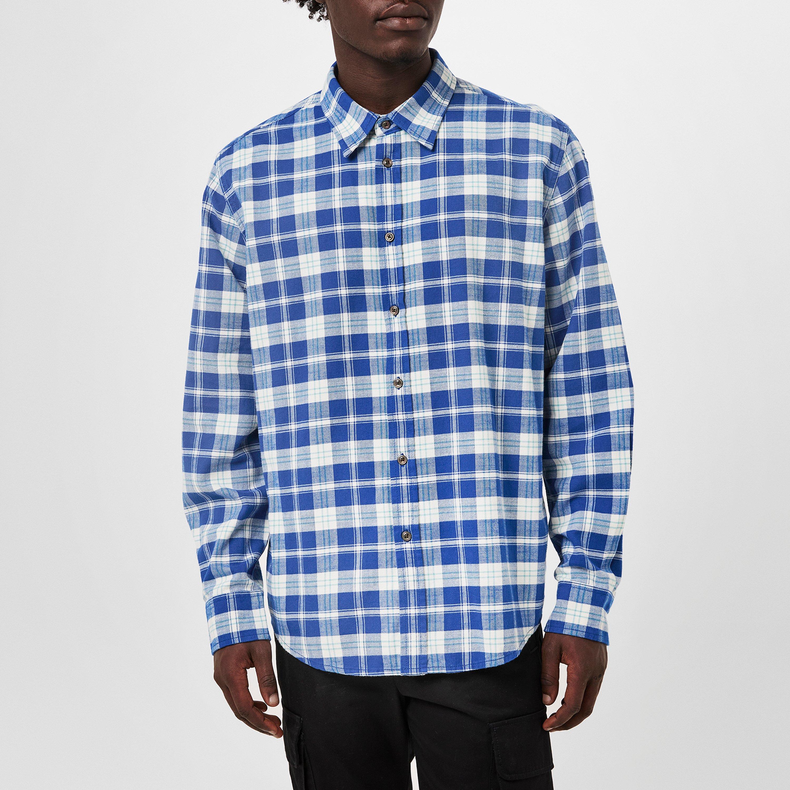 Limoges - Diesel - Men's Long-Sleeve Check Patterned Shirt - 3