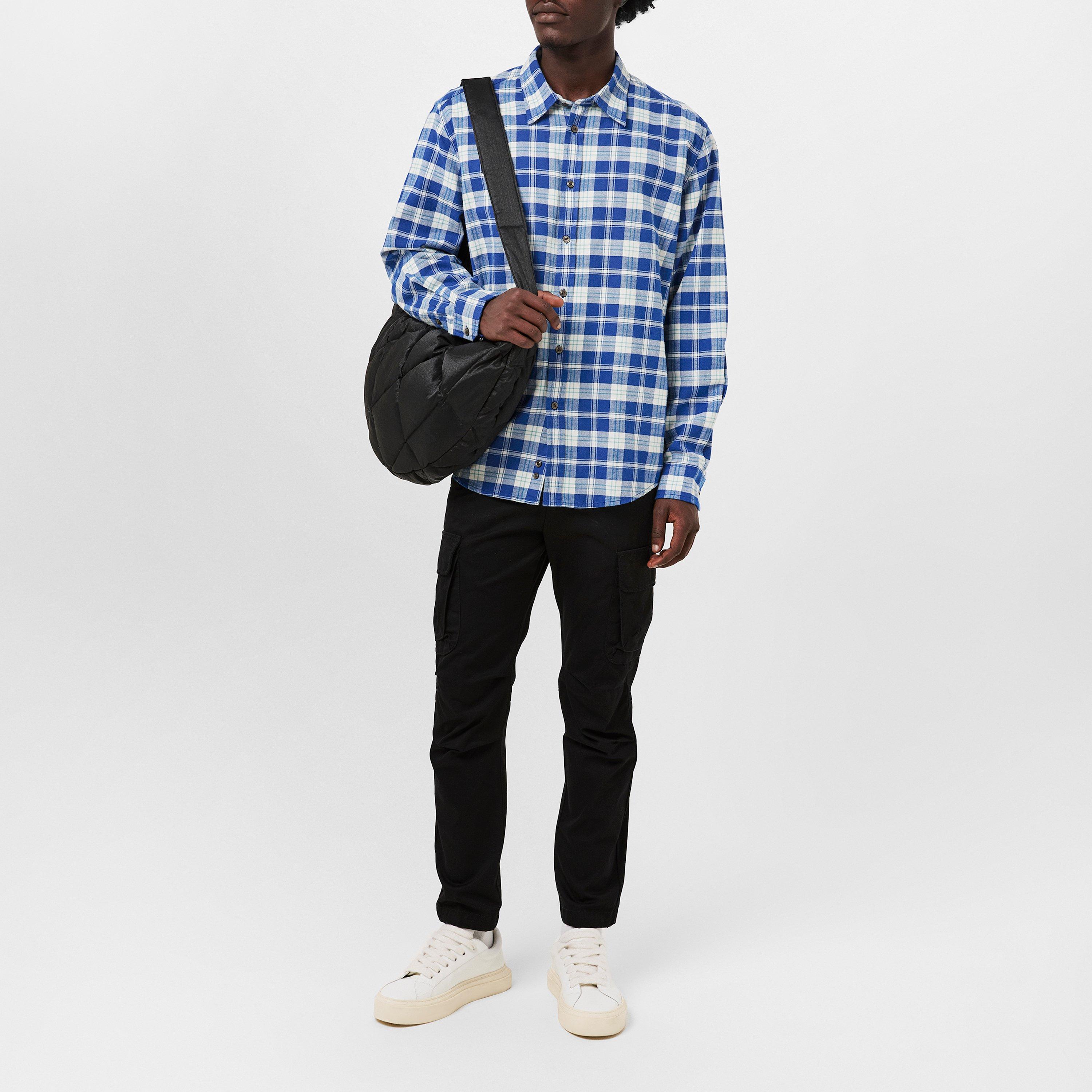 Limoges - Diesel - Men's Long-Sleeve Check Patterned Shirt - 6