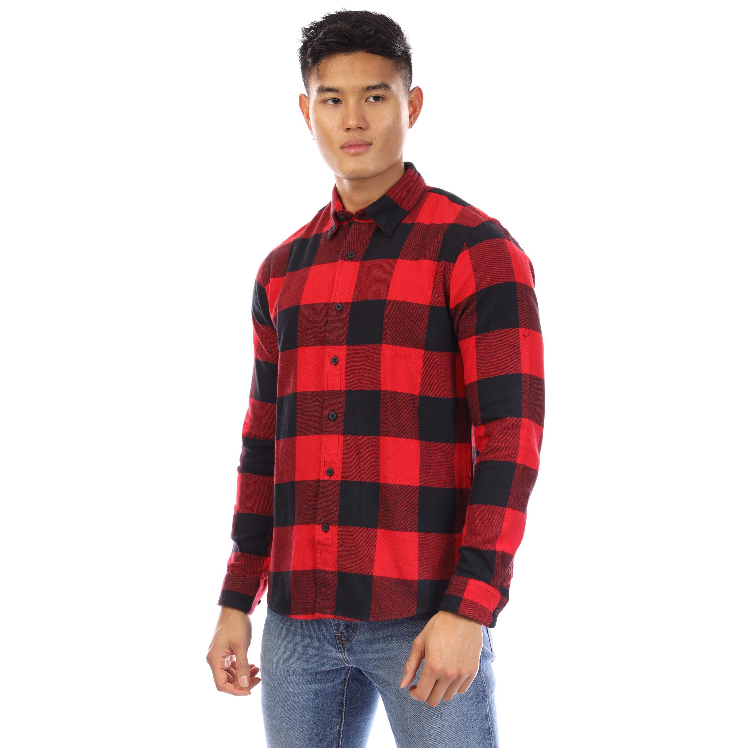 Peter Werth Men's Long Sleeve Plain Shirt -  - Large