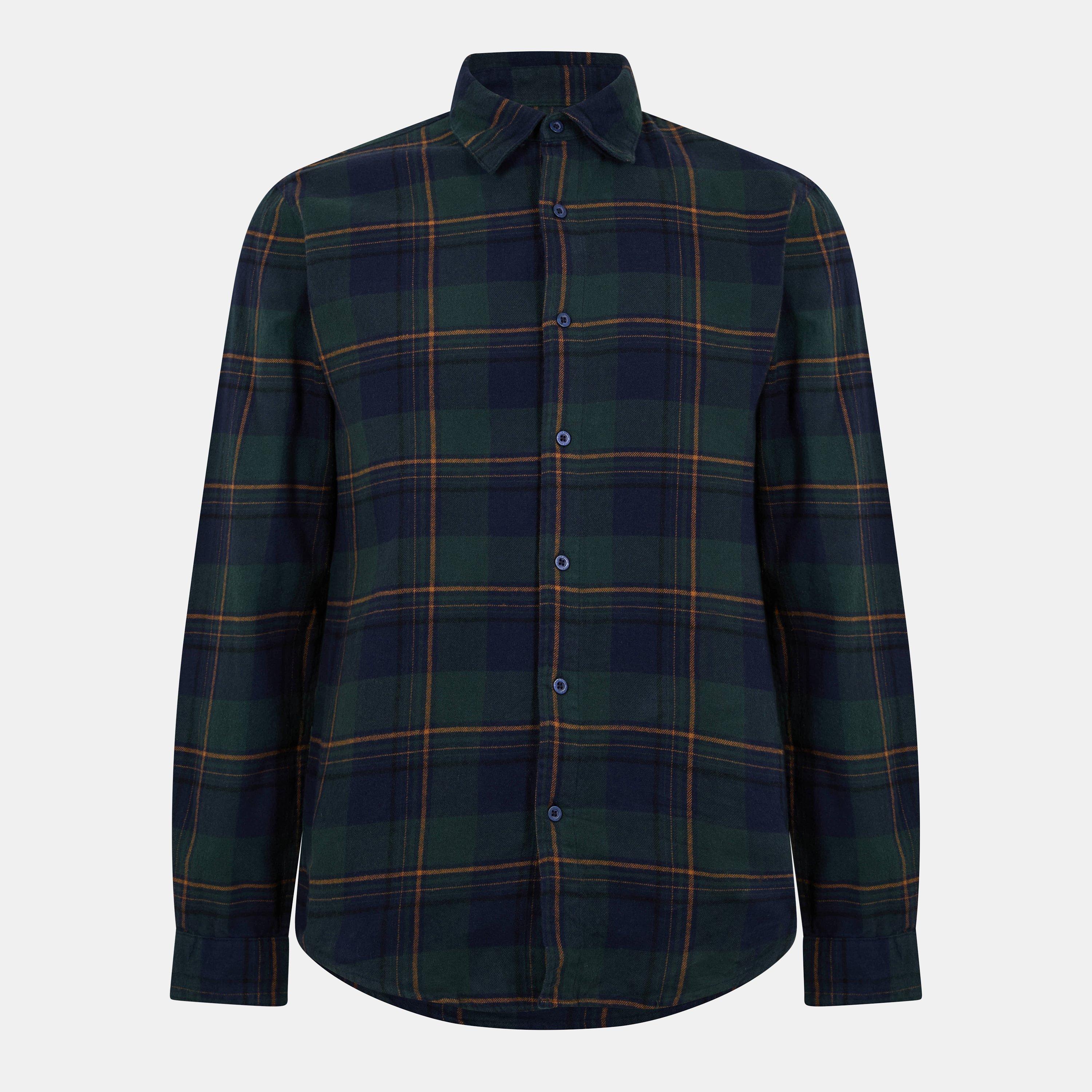 Peter Werth Men's Long Sleeve Plain Shirt -  - Small