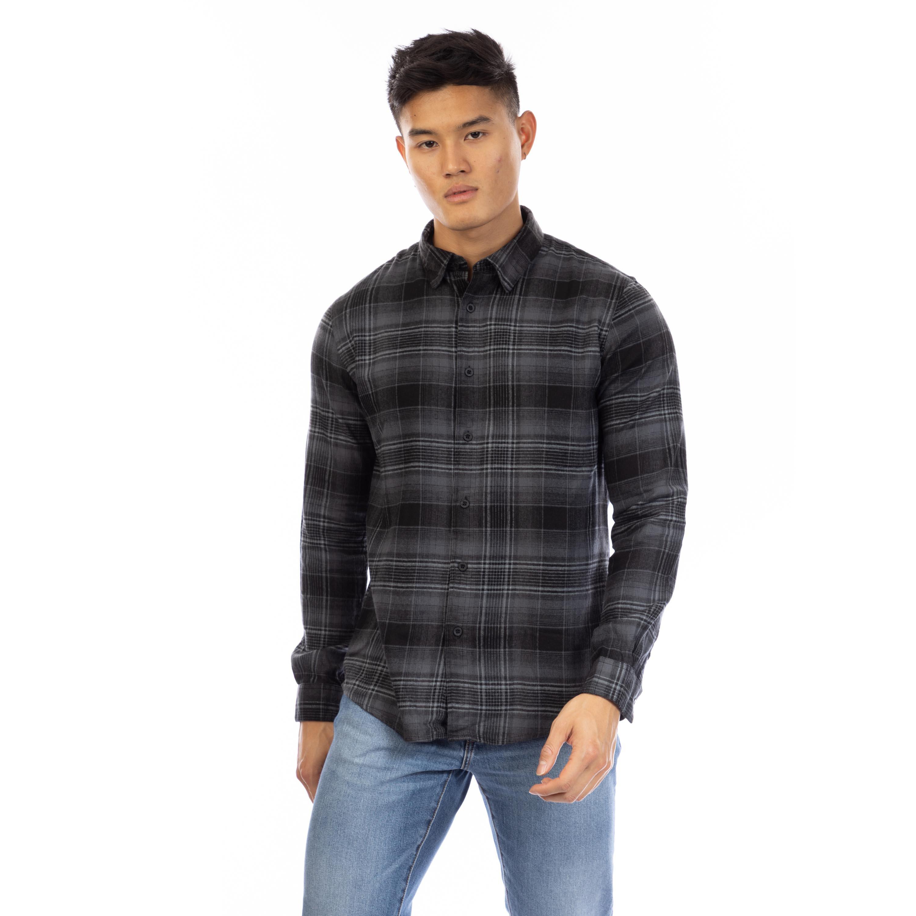 Multi - Peter Werth - Men's Cromer Long Sleeve Plain Shirt - 1