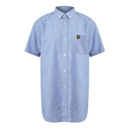 Lyle and Scott Short Sleeve Oxford Shirt