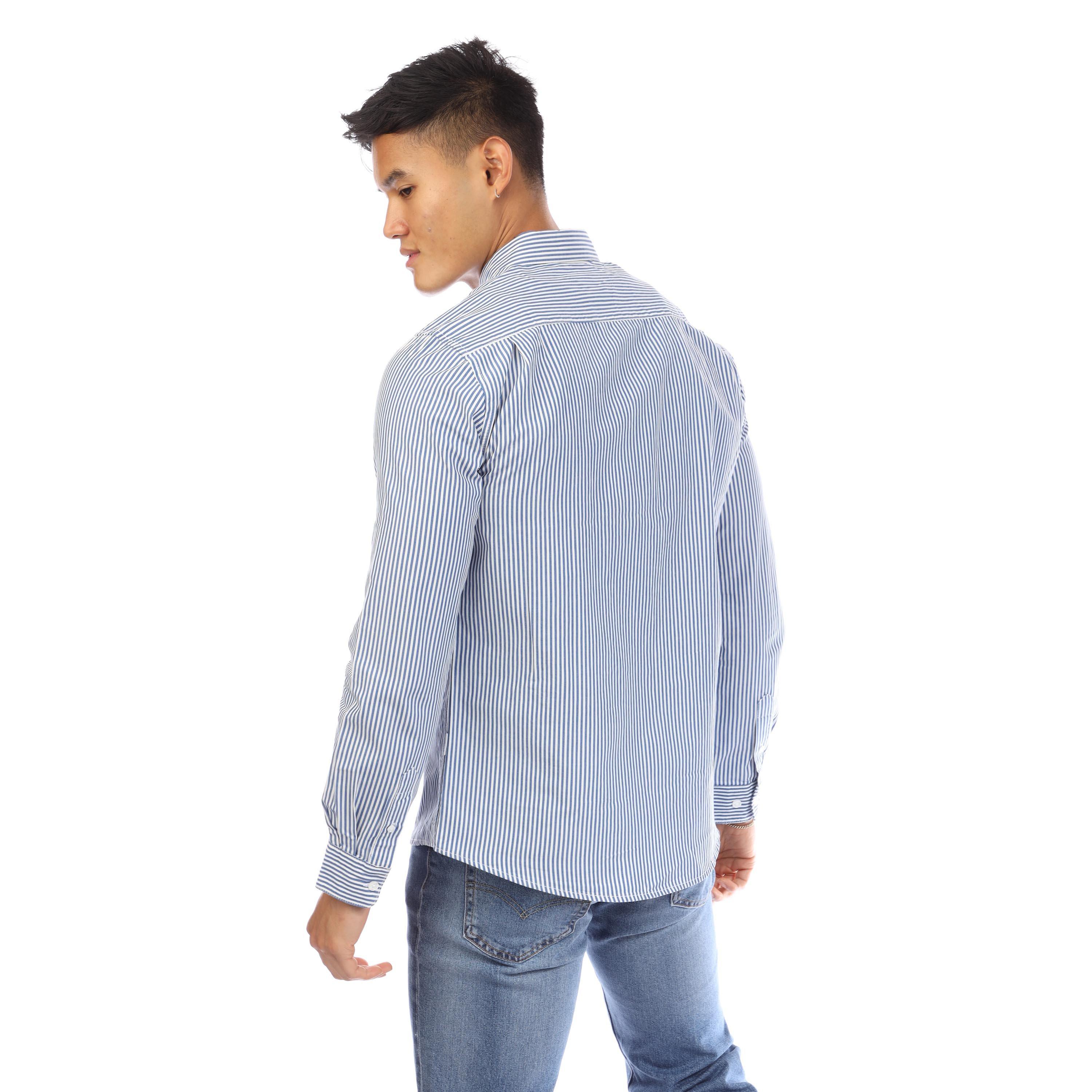 Marine/Blanc - Peter Werth - W Beasley Sht Sn99 - 3