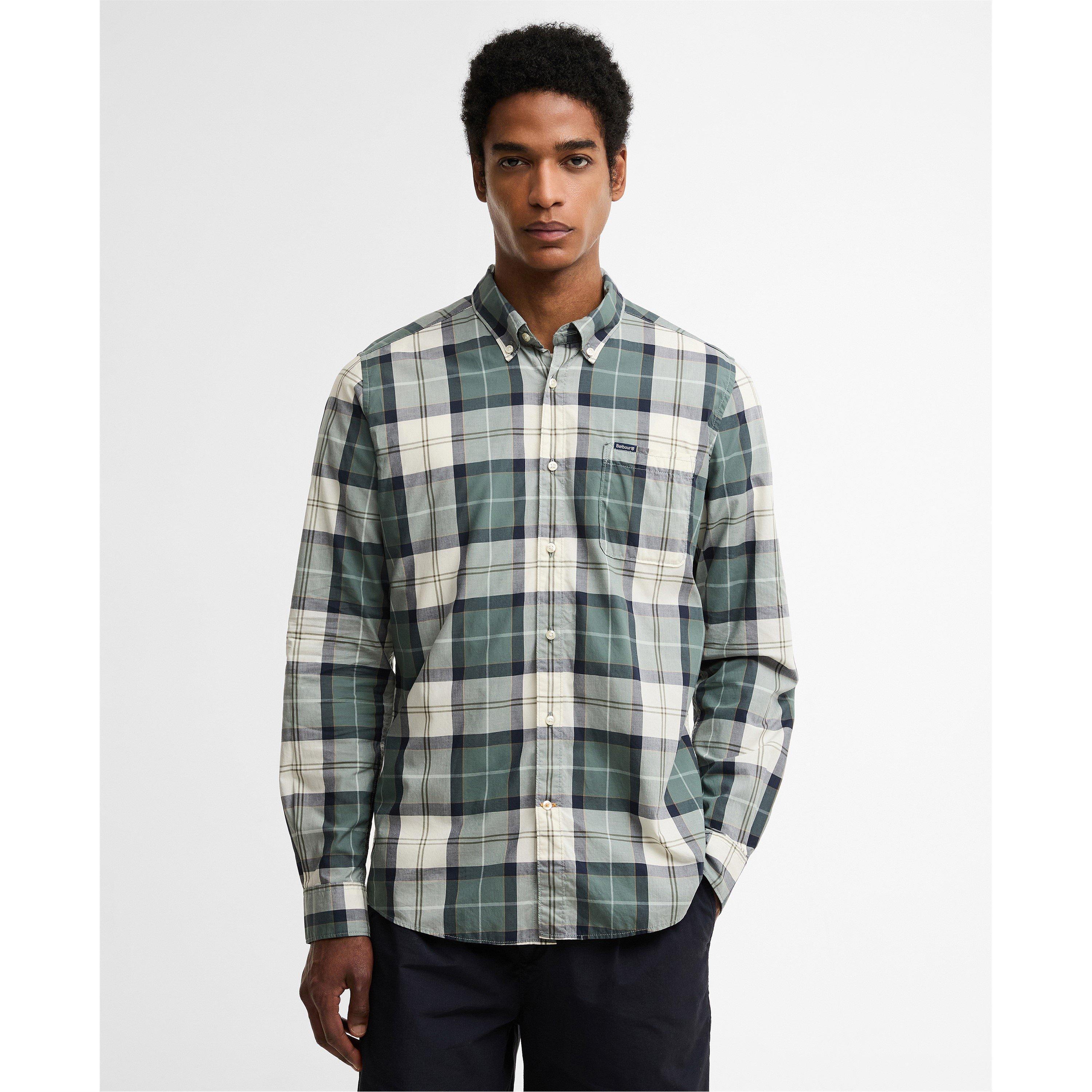Meadw Brk TN12 - Barbour - Men's Long Sleeve Patterned Shirt - 2