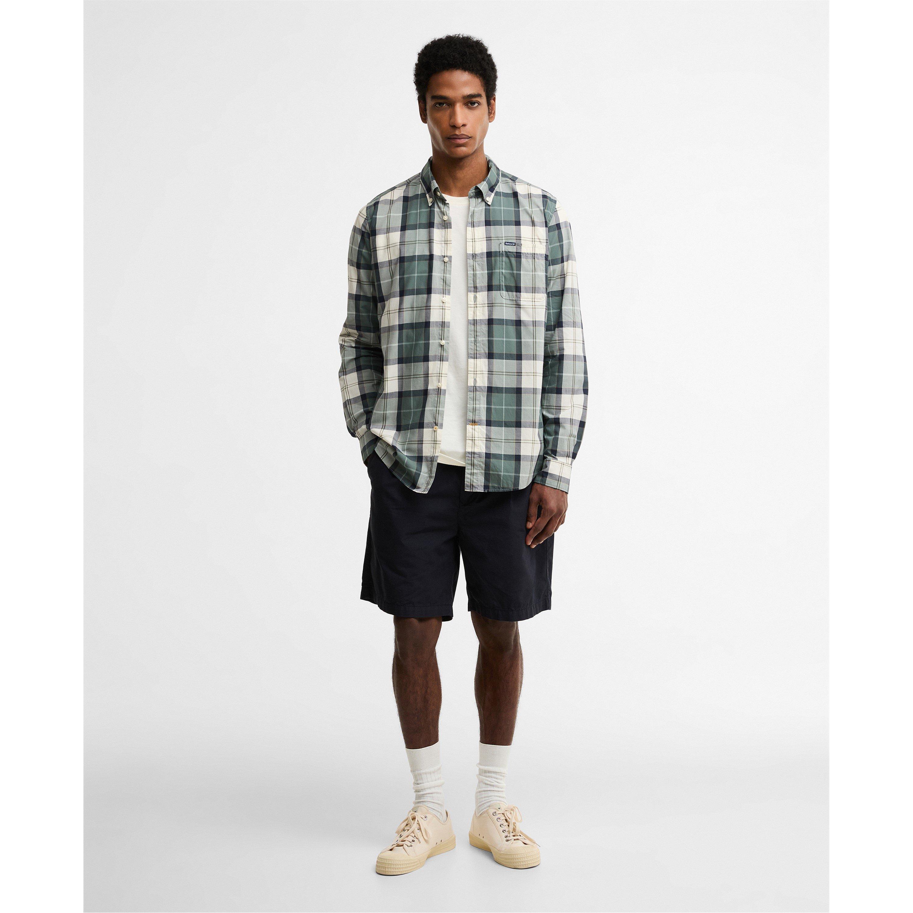 Meadw Brk TN12 - Barbour - Men's Long Sleeve Patterned Shirt - 5