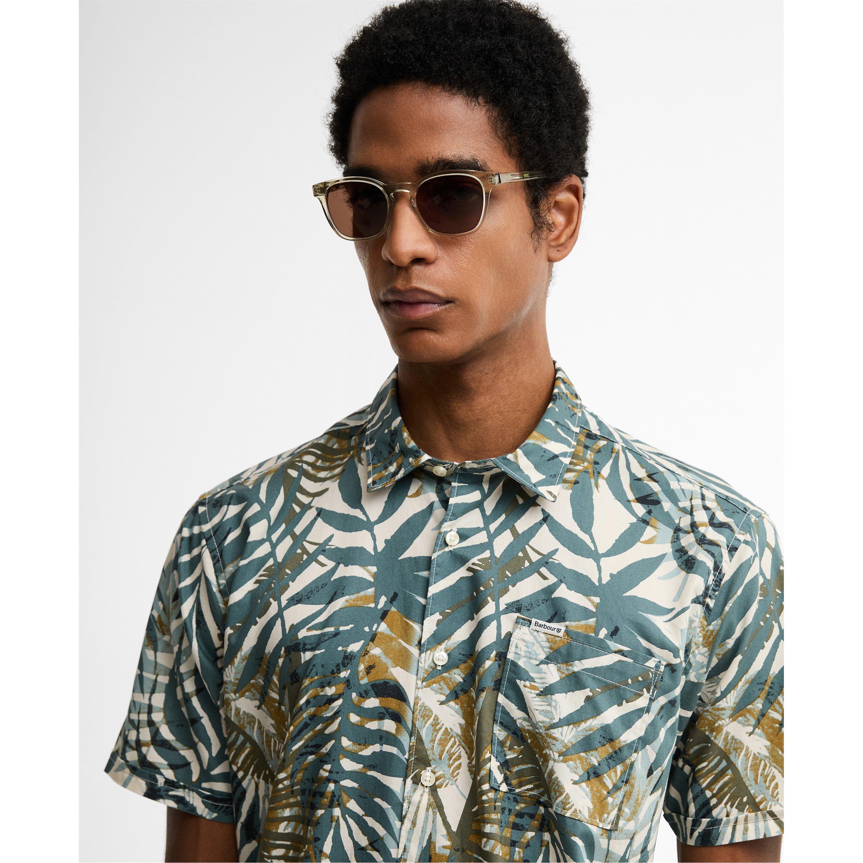 Vint Teal TE31 - Barbour - Men's Patterned Short Sleeve Shirt - 4