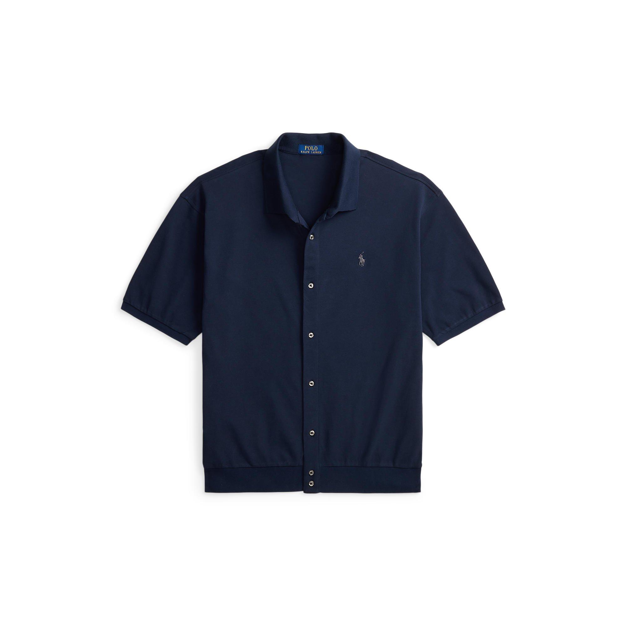 Men's Plain Short Sleeve Shirt