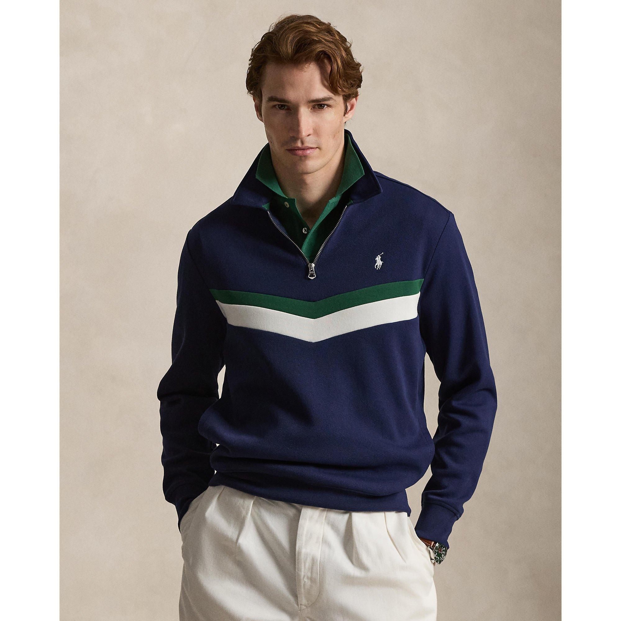 Newport Navy - Polo Ralph Lauren - Men's Quarter Zip Fleece - 2