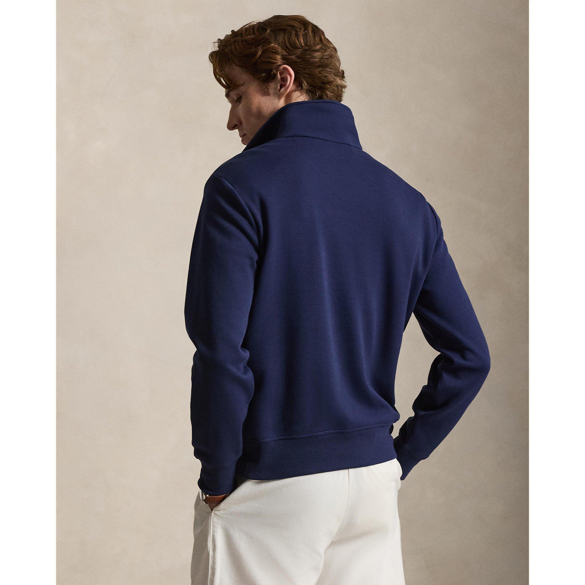 Newport Navy - Polo Ralph Lauren - Men's Quarter Zip Fleece - 3