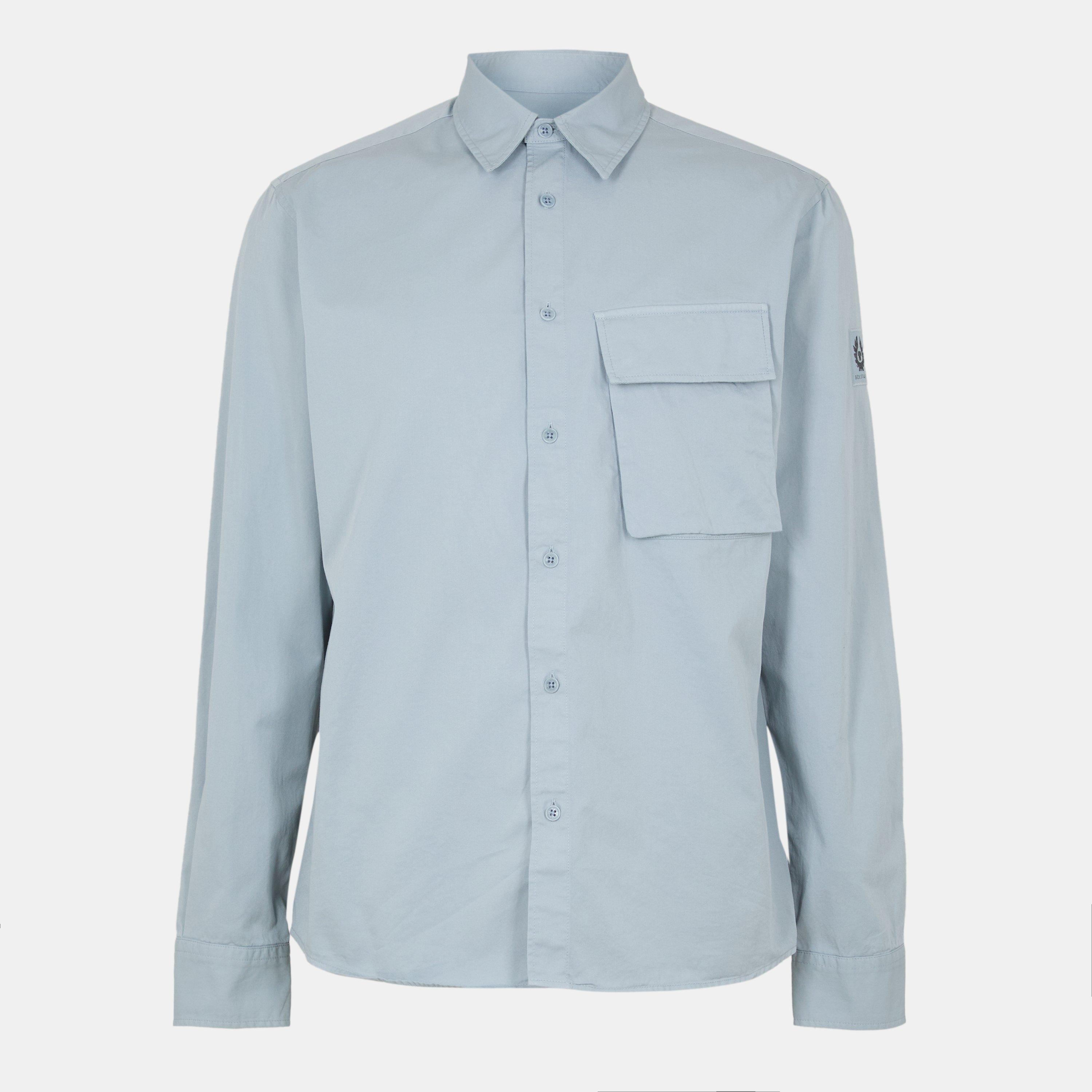 Belstaff Scale Shirt - Quarry Blue - S