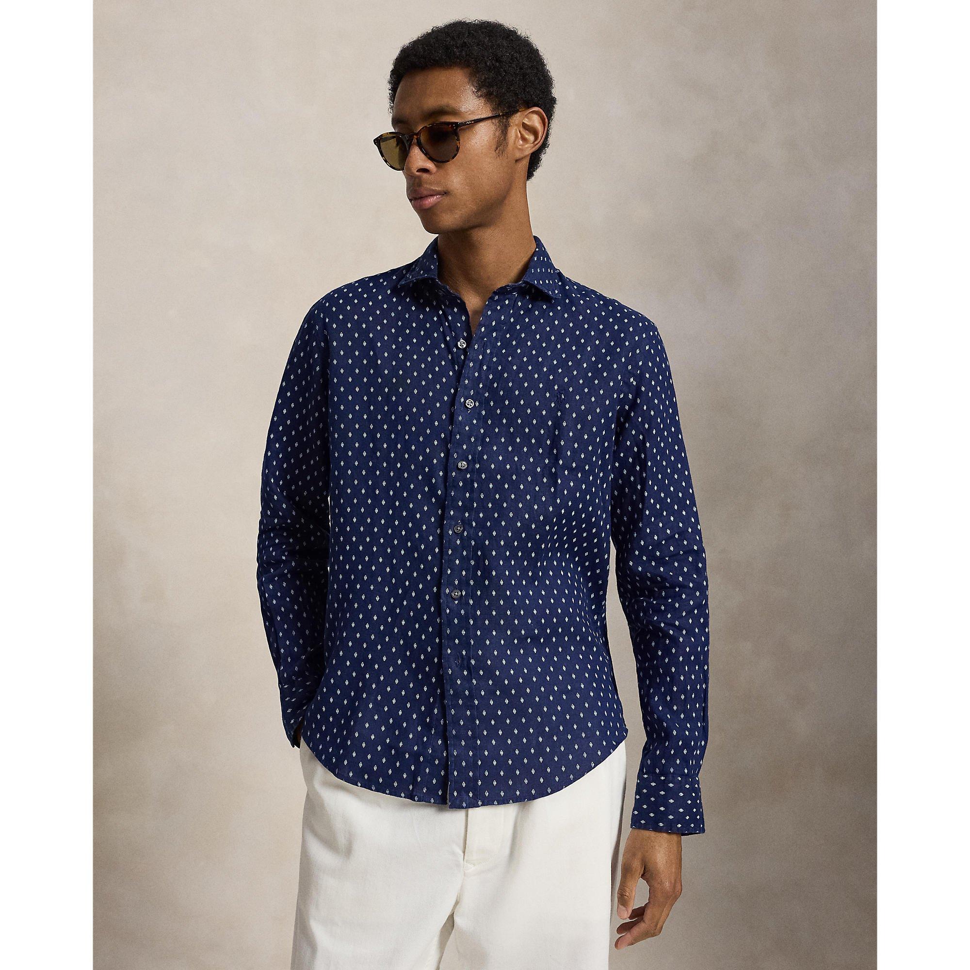 Newport Geo - Polo Ralph Lauren - Men's Long Sleeve Patterned Shirt - 2
