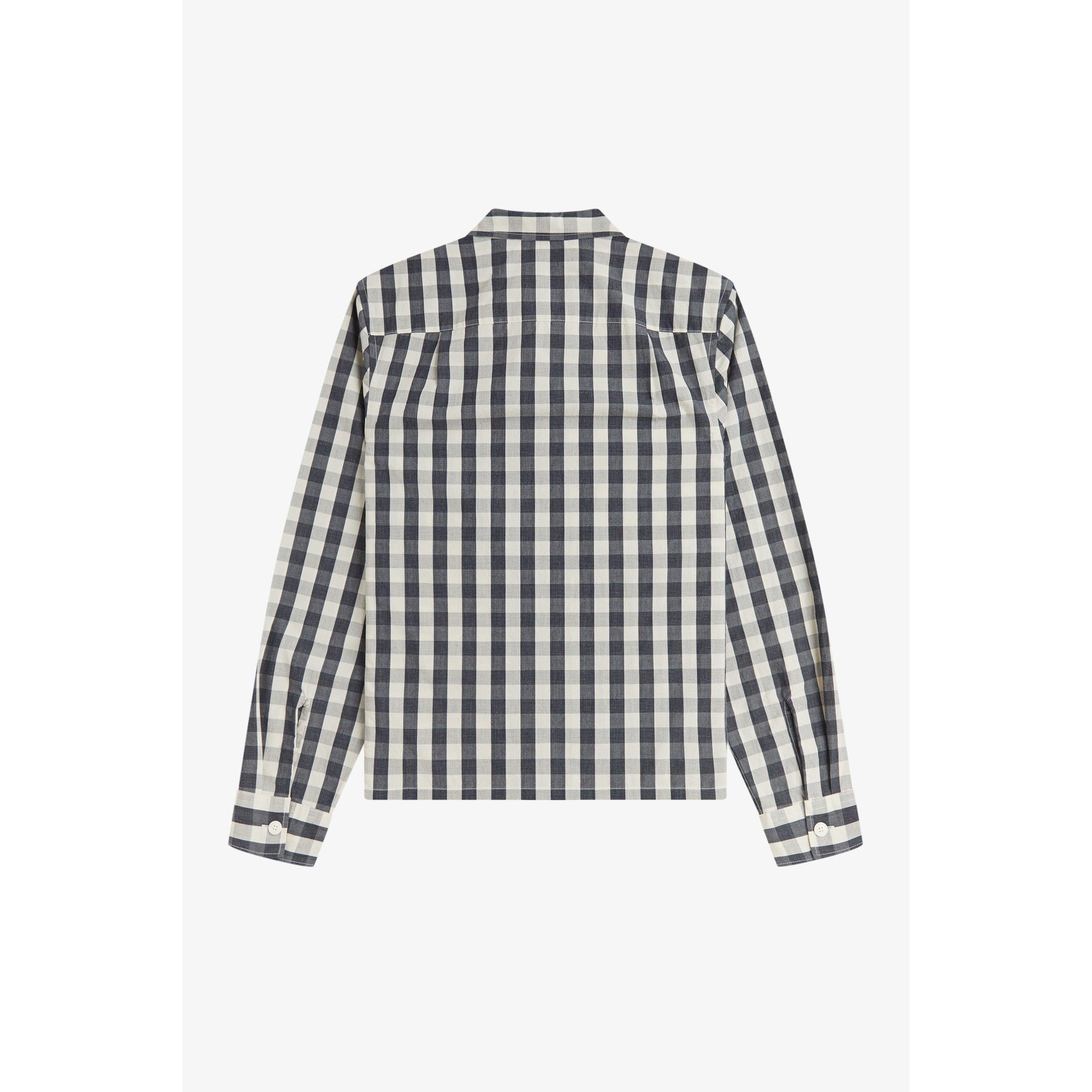 Bttrcrm A07 - Fred Perry - Men's Long Sleeve Patterned Shirt - 2