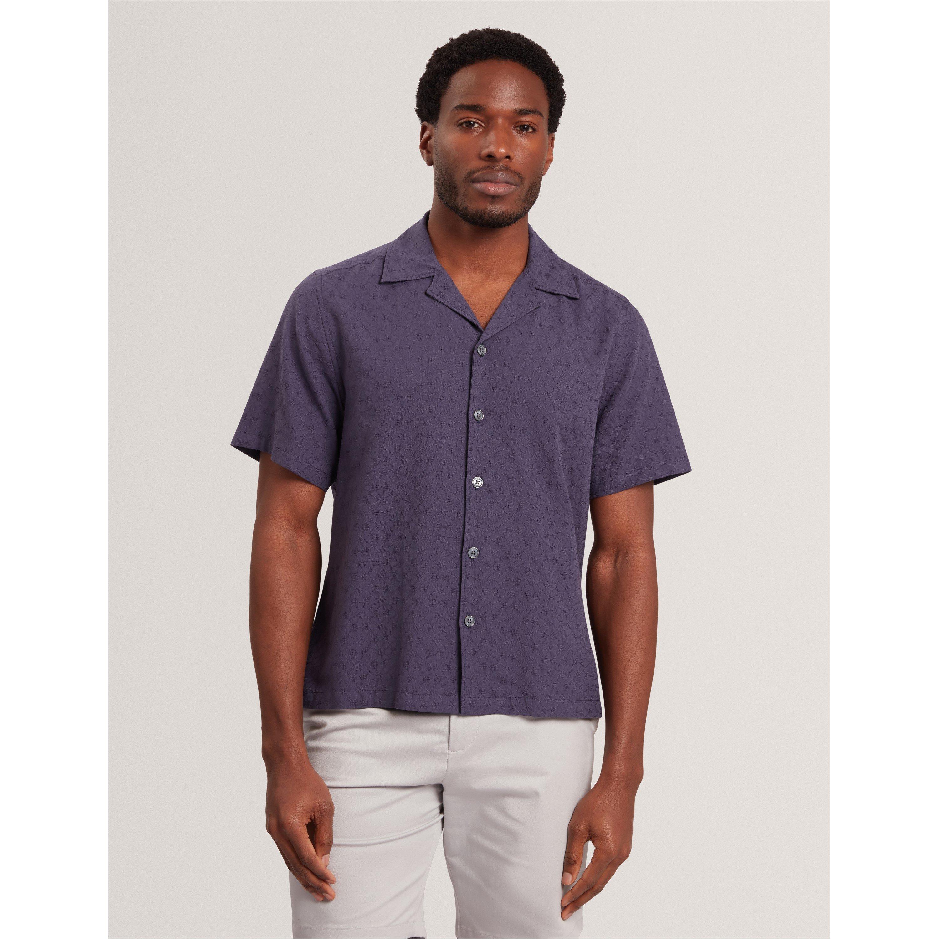 Navy - Ted Baker - Ted RelxFit JacqShrt Sn62 - 2