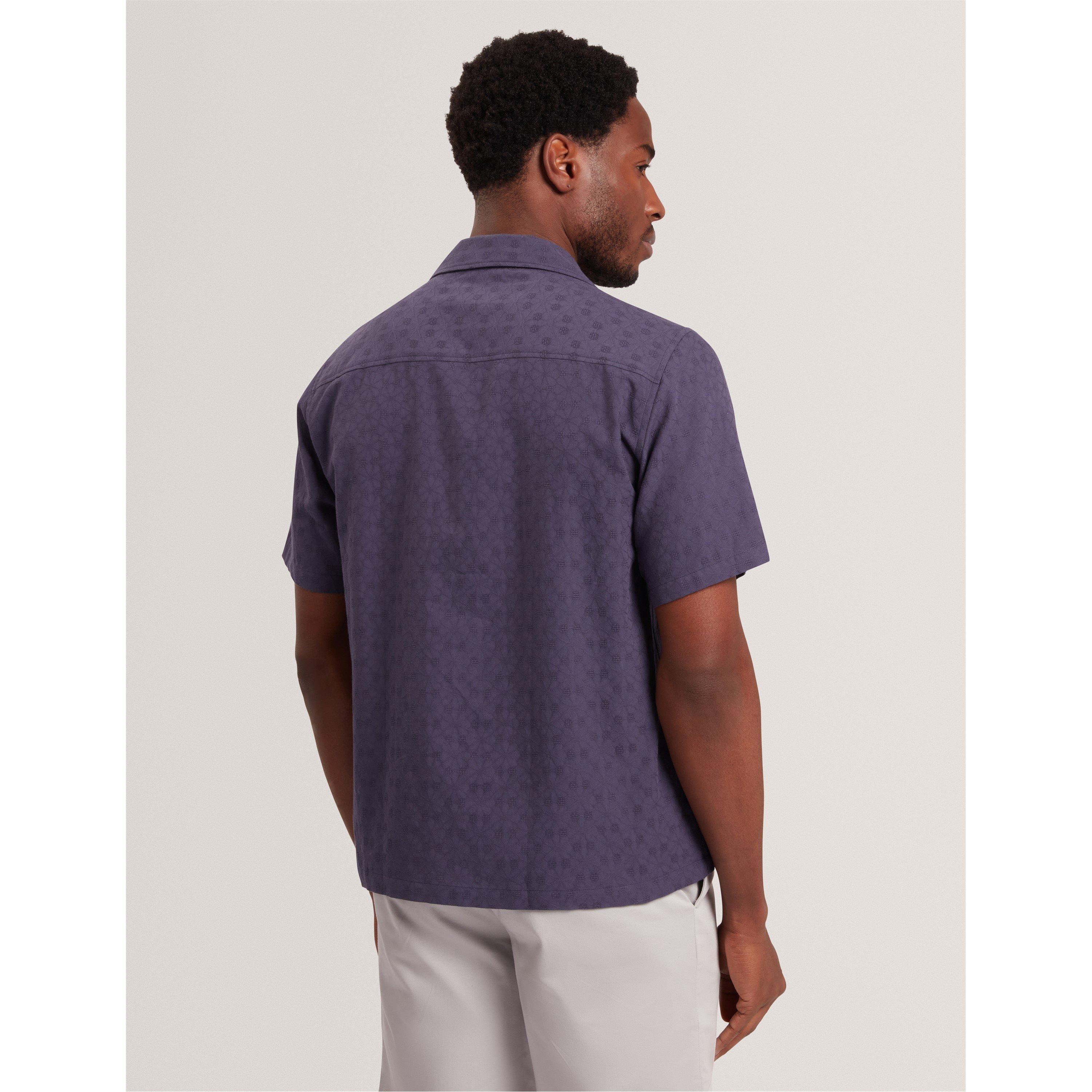 Navy - Ted Baker - Ted RelxFit JacqShrt Sn62 - 3