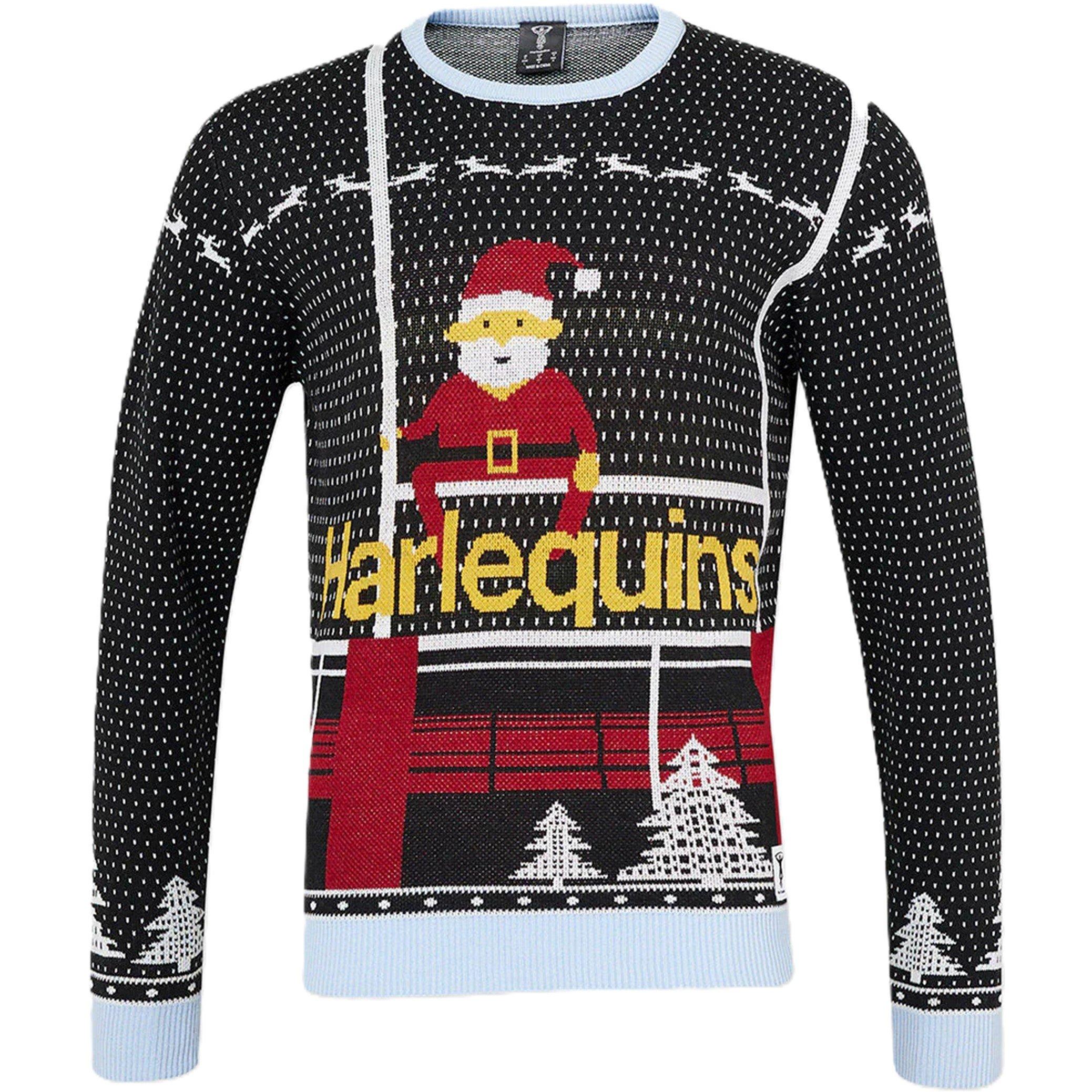 Caviar - Castore - Unisex Harlequins Christmas Jumper - 1