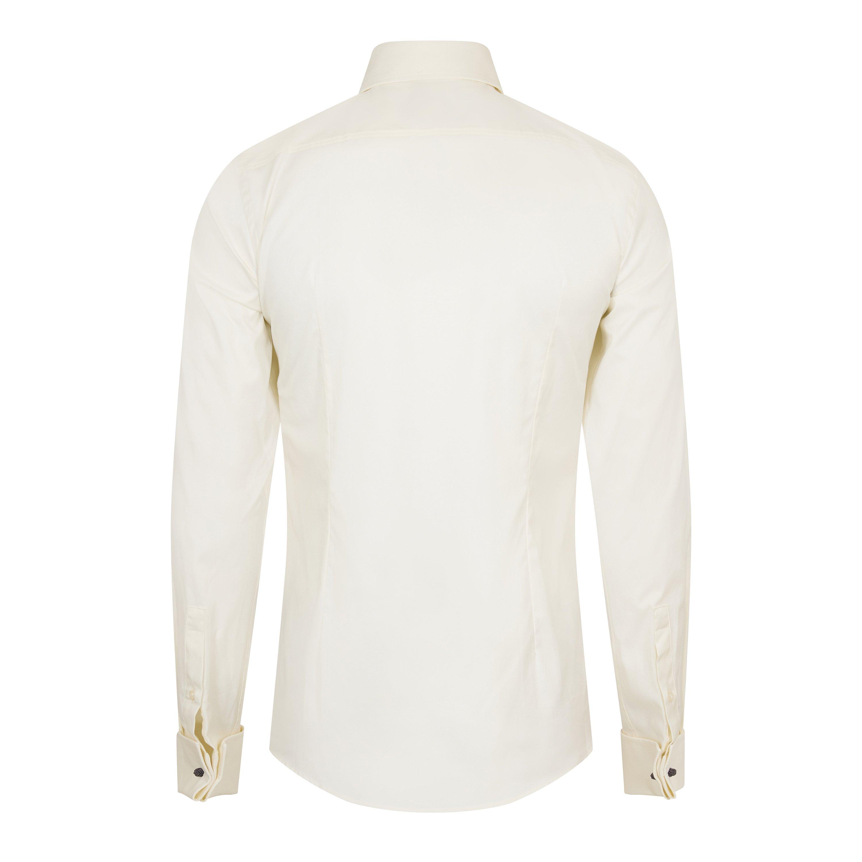 Natural - Boss - Men's H Hank Spread Long Sleeve Oxford Shirt - 2