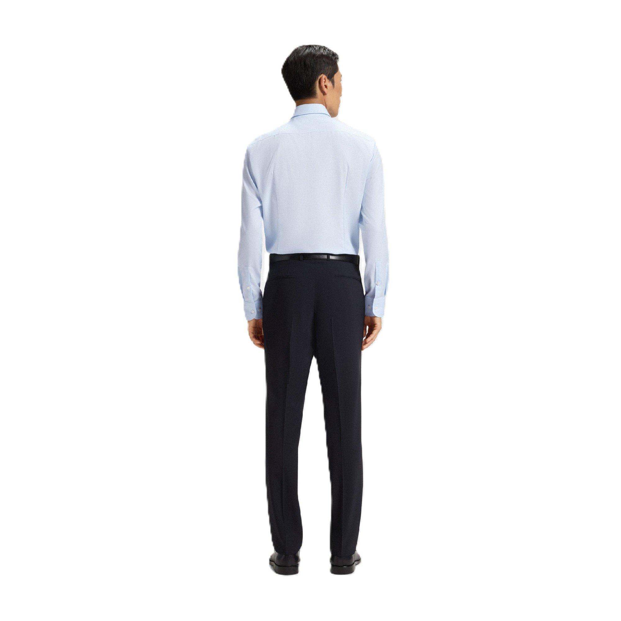Pastel Blue - Boss - Men's P Hank S Kent Long Sleeve Oxford Shirt - 2