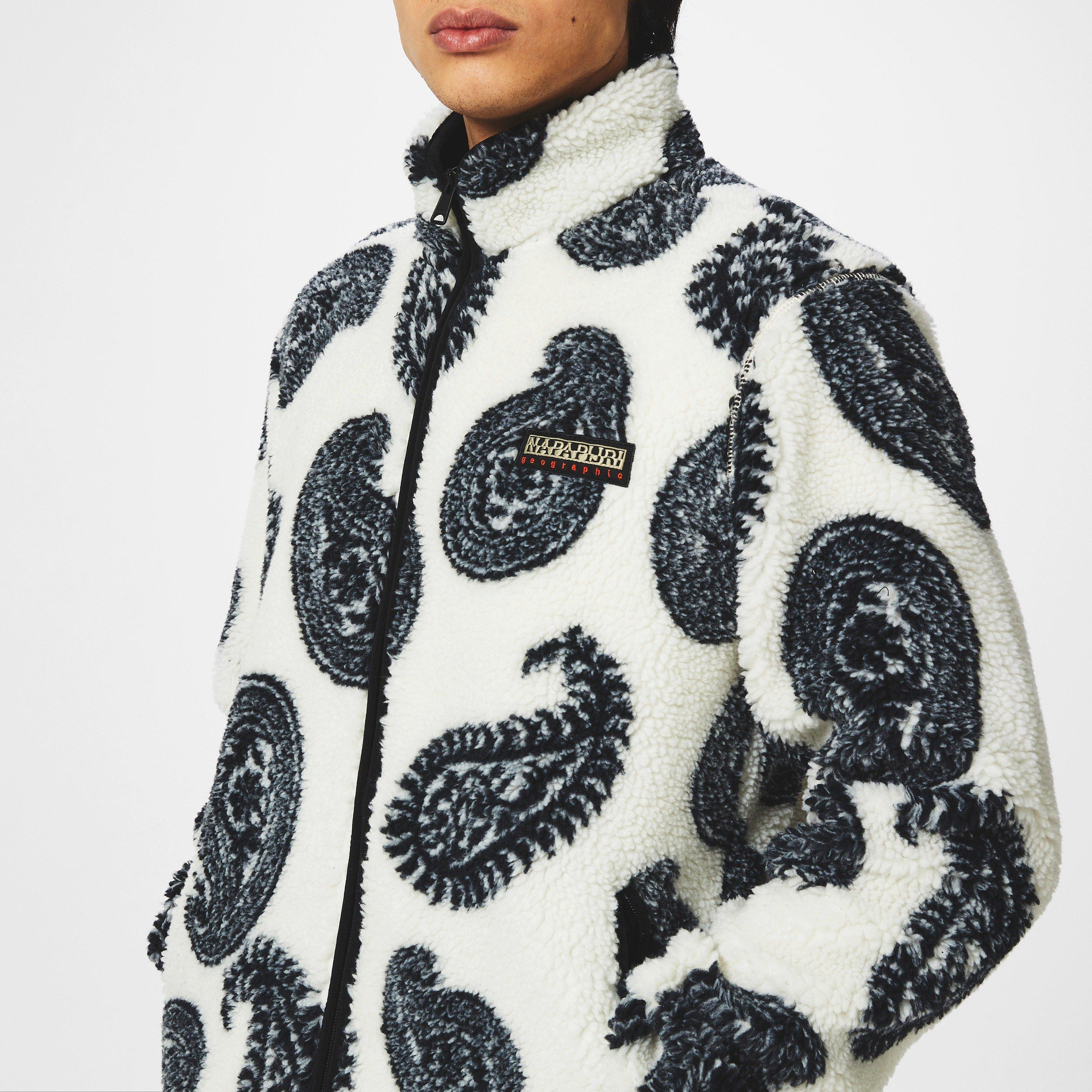 Grey FW71 - Napapijri - Men's Napa Holiday Full Zip Fleece - 2