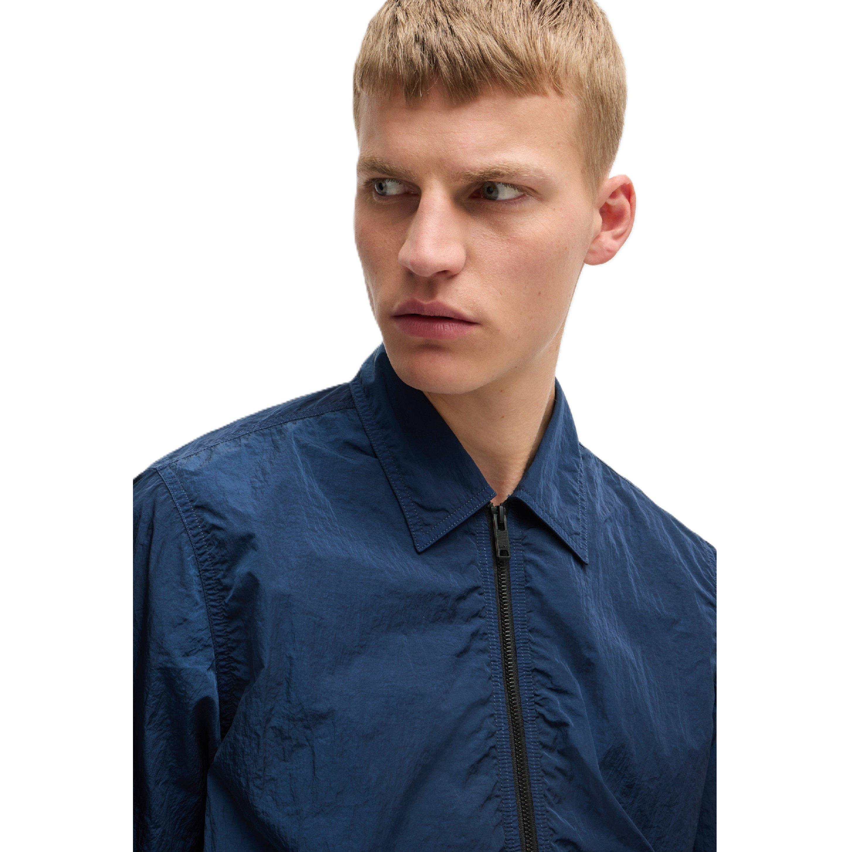 Open Blue - Boss - Men's Leejay Long Sleeve Oxford Shirt - 4