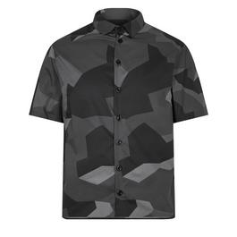 Neil Barrett Boxy Camo Shirt