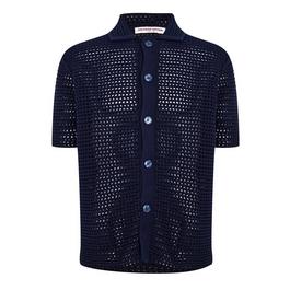 Orlebar Brown Thomas Crochet Relaxed Shirt