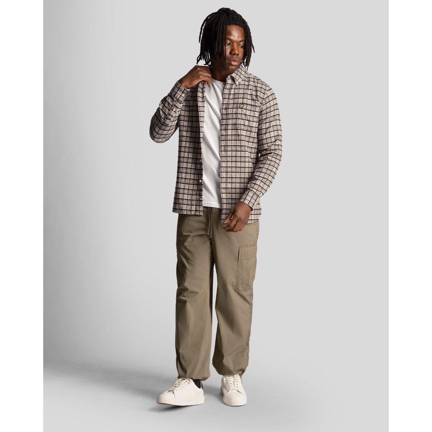 Cove W870 - Cove W870 - Lyle and Scott - Men's Check Long-Sleeve Patterned Shirt - 4