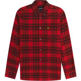 Lyle and Scott Check Shirt Sn34