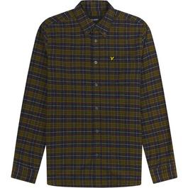 Lyle and Scott Check Shirt Sn34