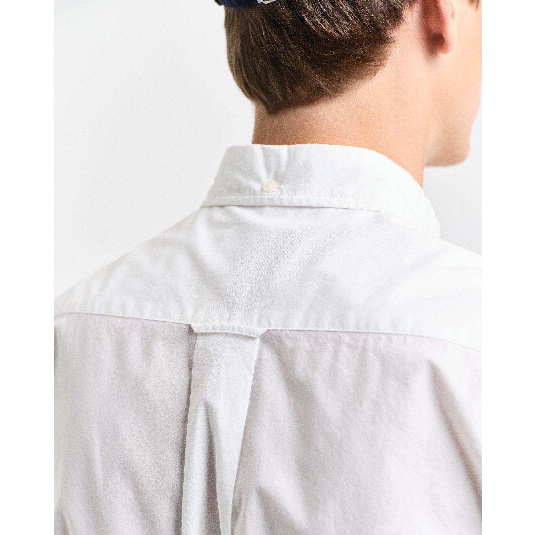 White 110 - Gant - Regular Fit Poplin Shirt - 8