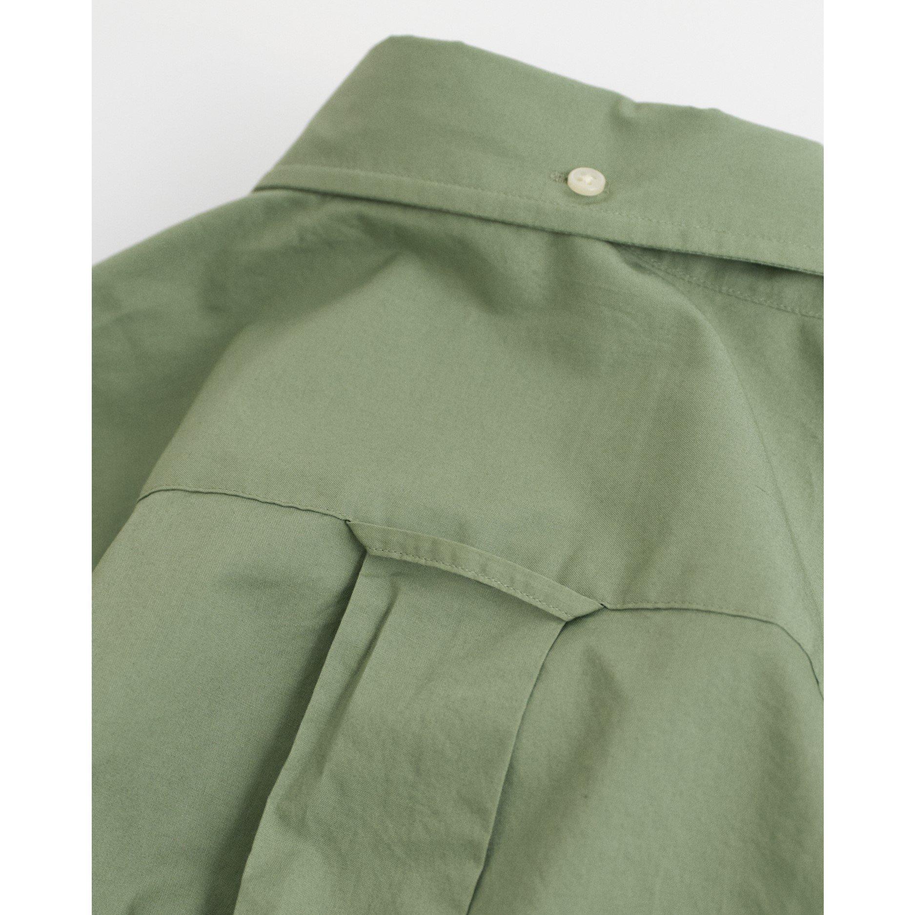 Kalamata Green - Gant - Regular Fit Poplin Shirt - 3