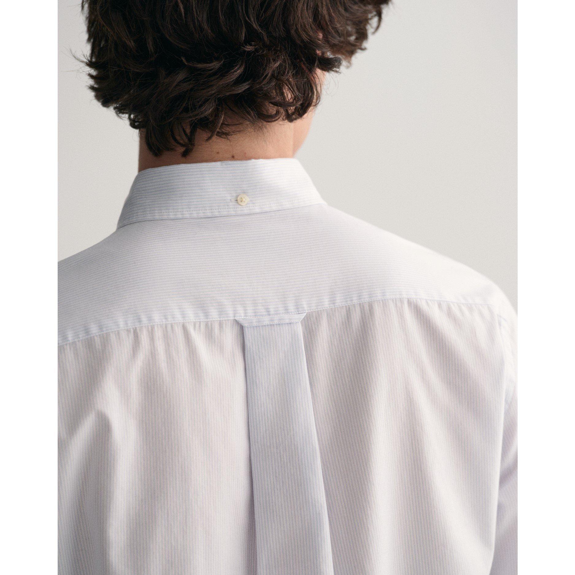 Lichtblauw 455 - Gant - Poplin Banker Shirt - 6