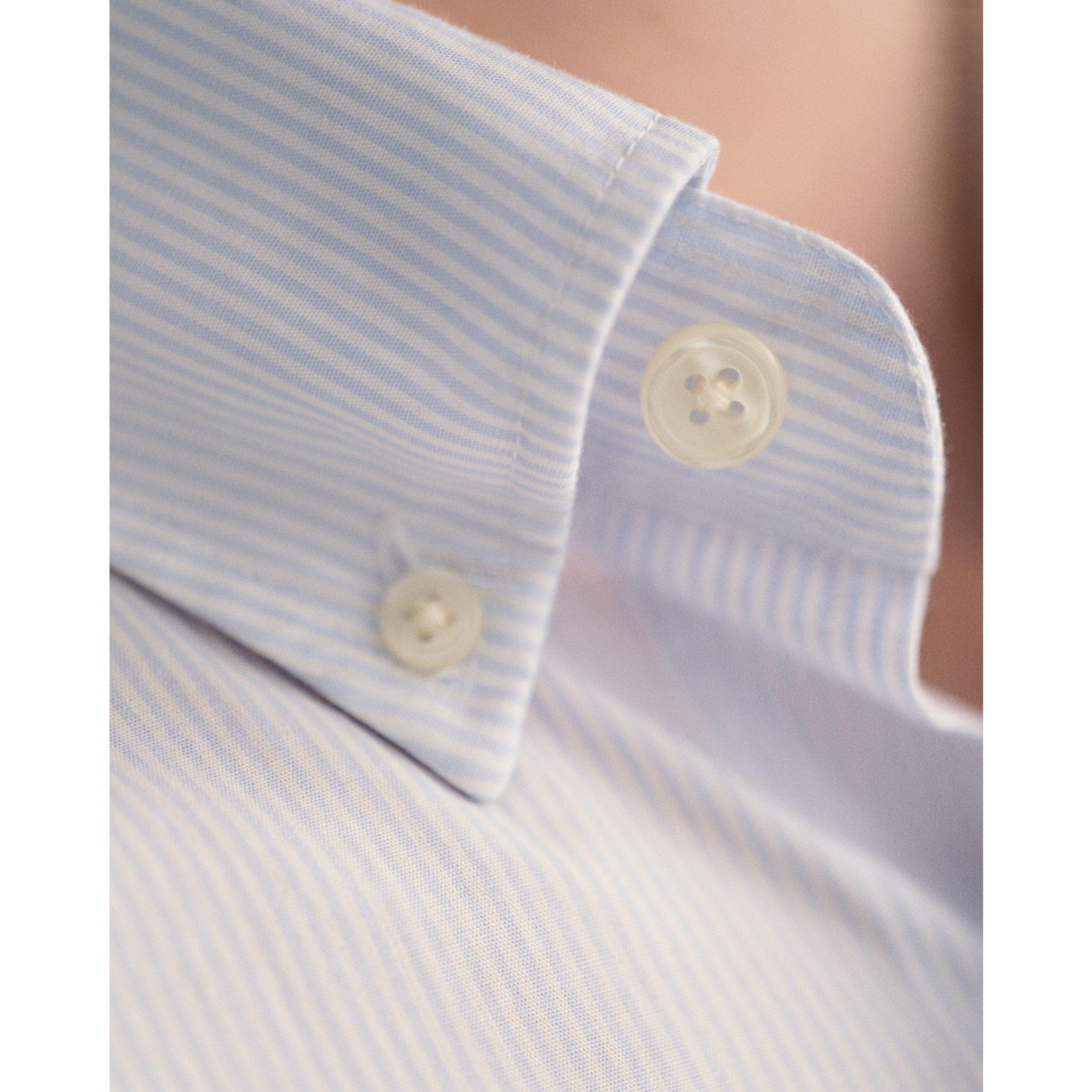 Lichtblauw 455 - Gant - Poplin Banker Shirt - 7
