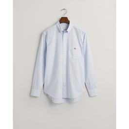 Gant REL SAILING PRINT SHIRT EVENING BLU