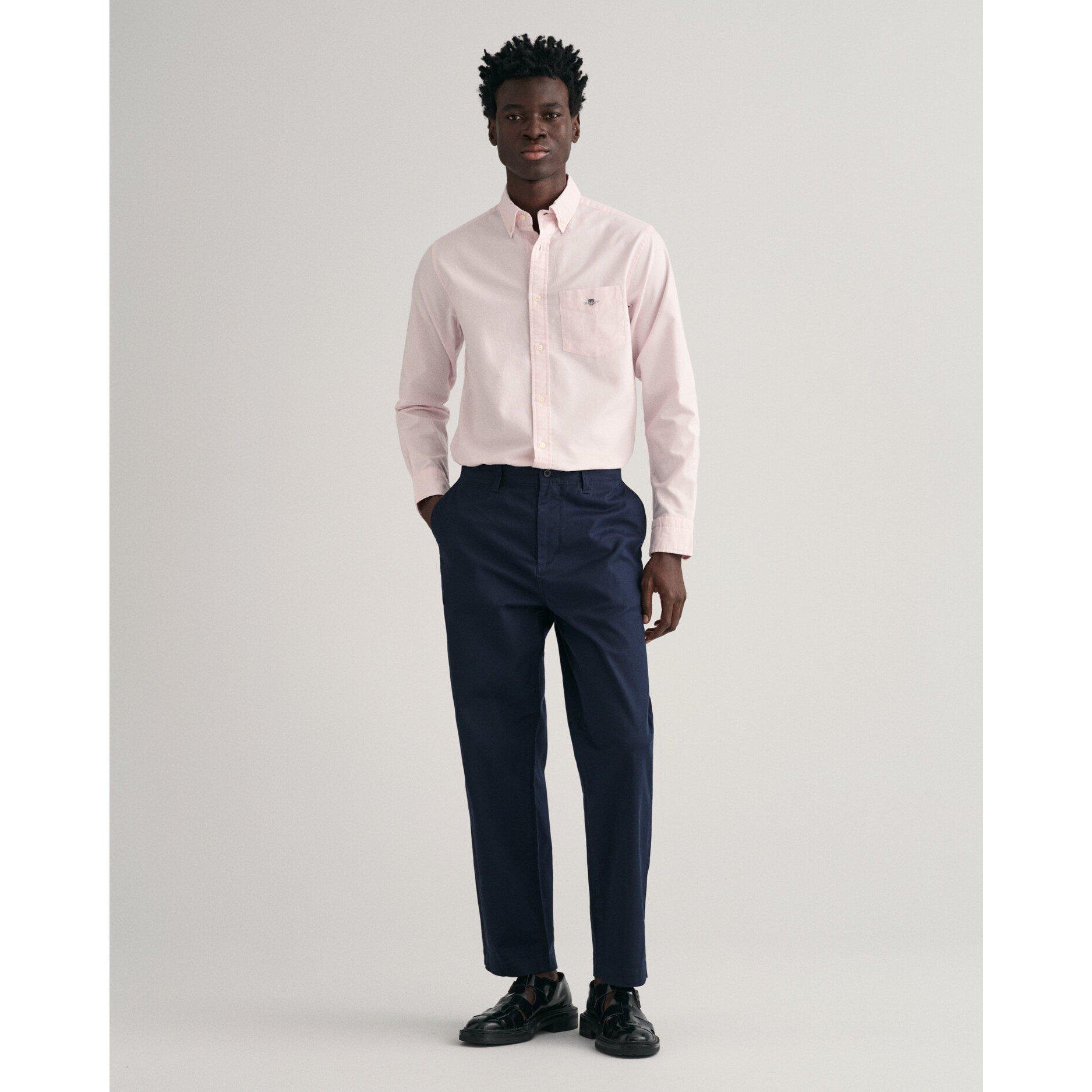 Pale Pink 662 - Gant - Regular Fit Oxford Shirt - 2