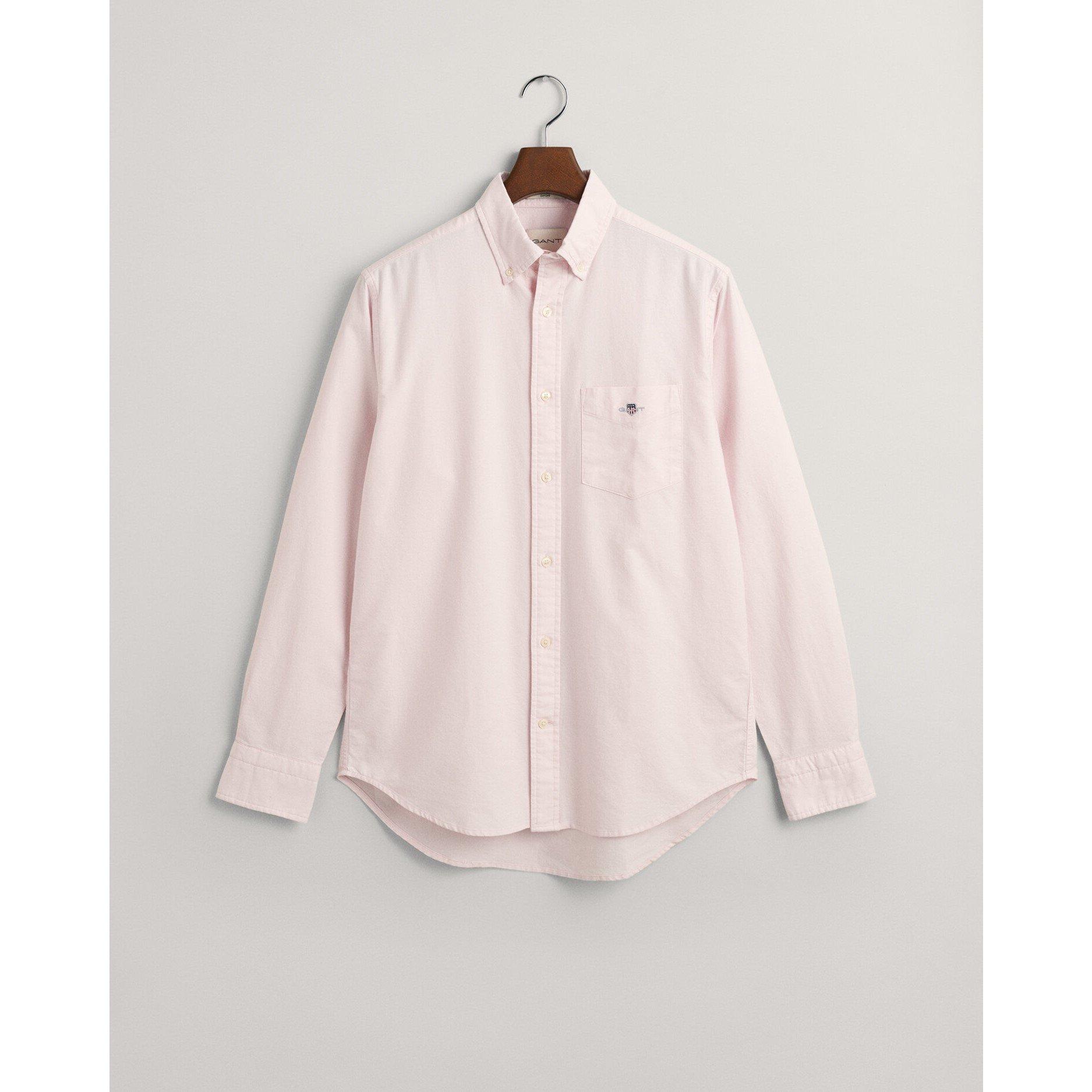 Pale Pink 662 - Gant - Regular Fit Oxford Shirt - 7