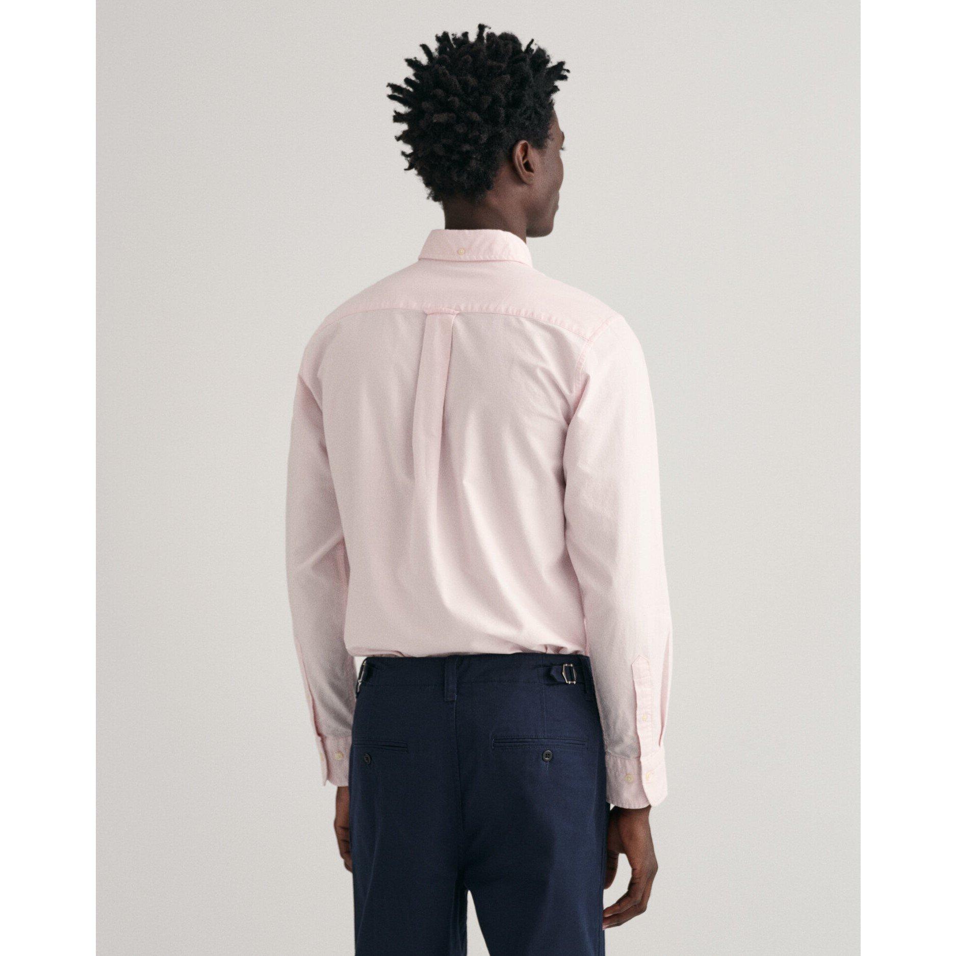 Pale Pink 662 - Gant - Regular Fit Oxford Shirt - 4