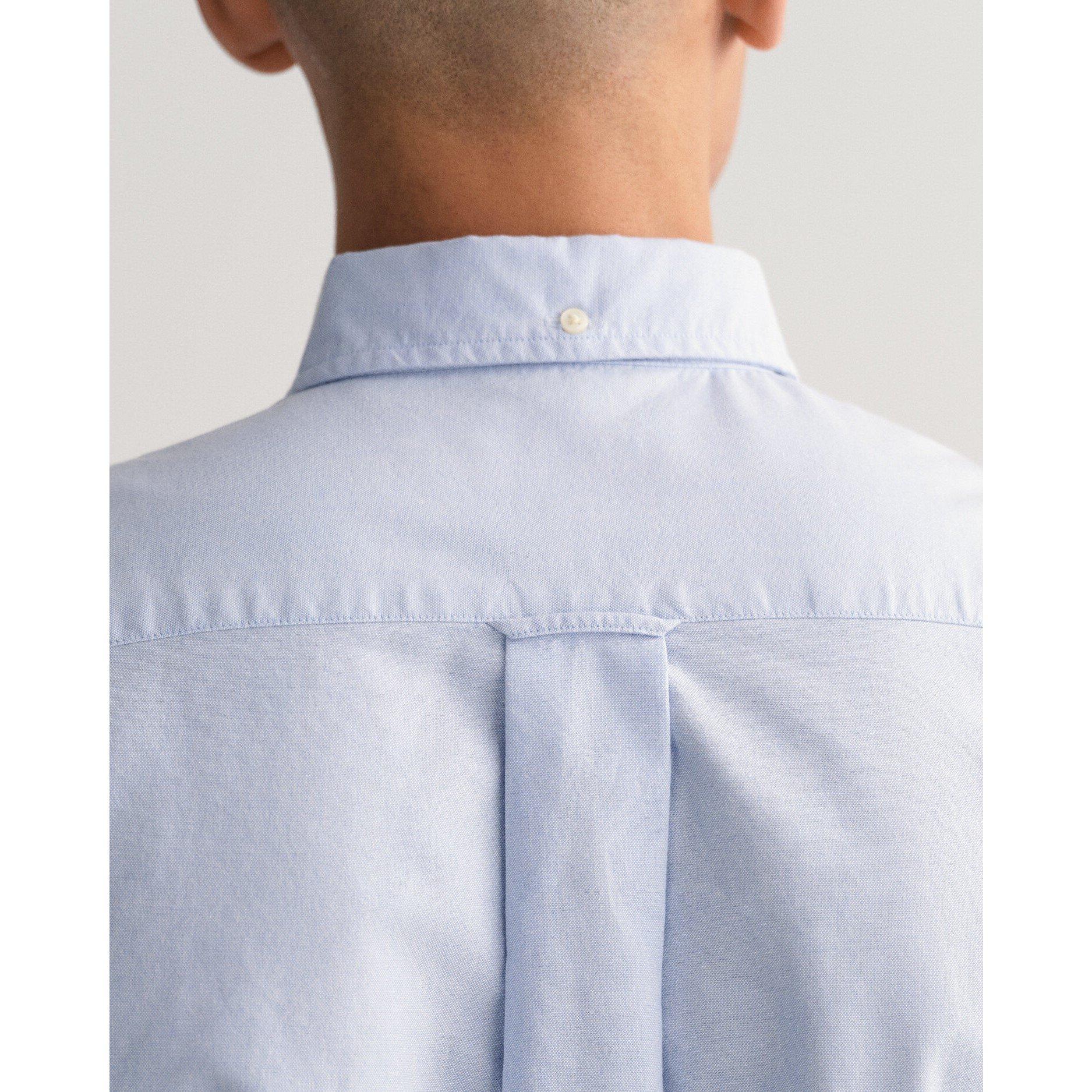 Pale Blue 455 - Gant - Regular Fit Oxford Shirt - 3