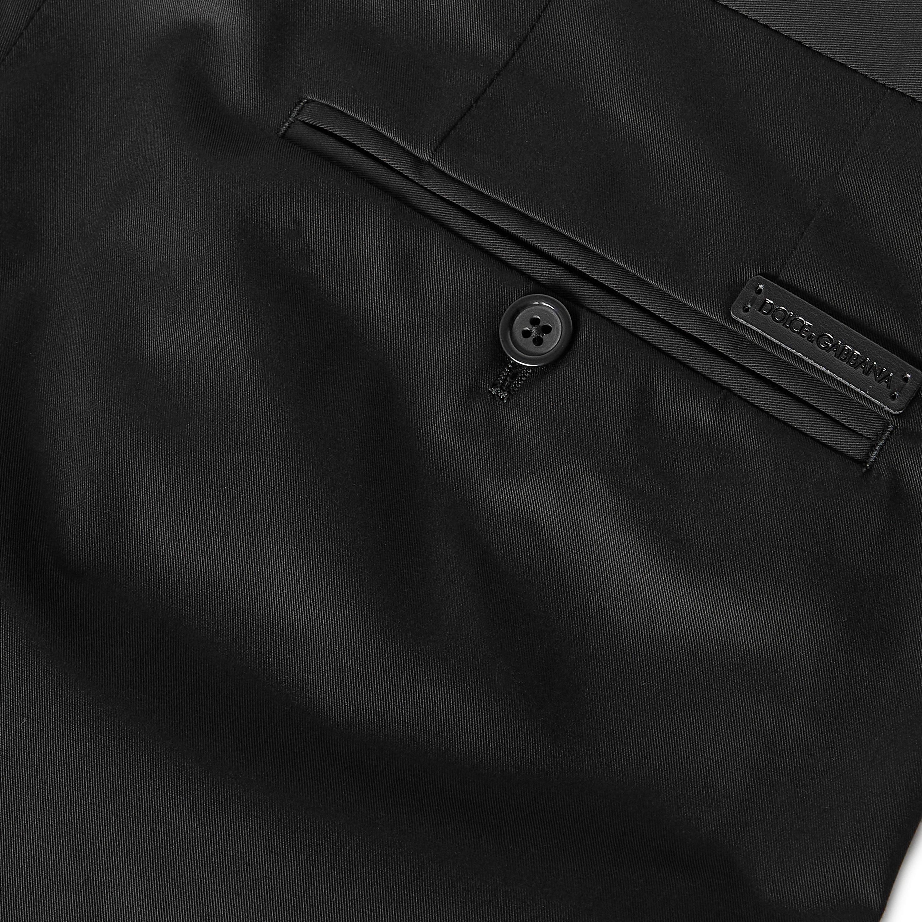 Black - Dolce and Gabbana - DG Cotton Shorts Sn61 - 3