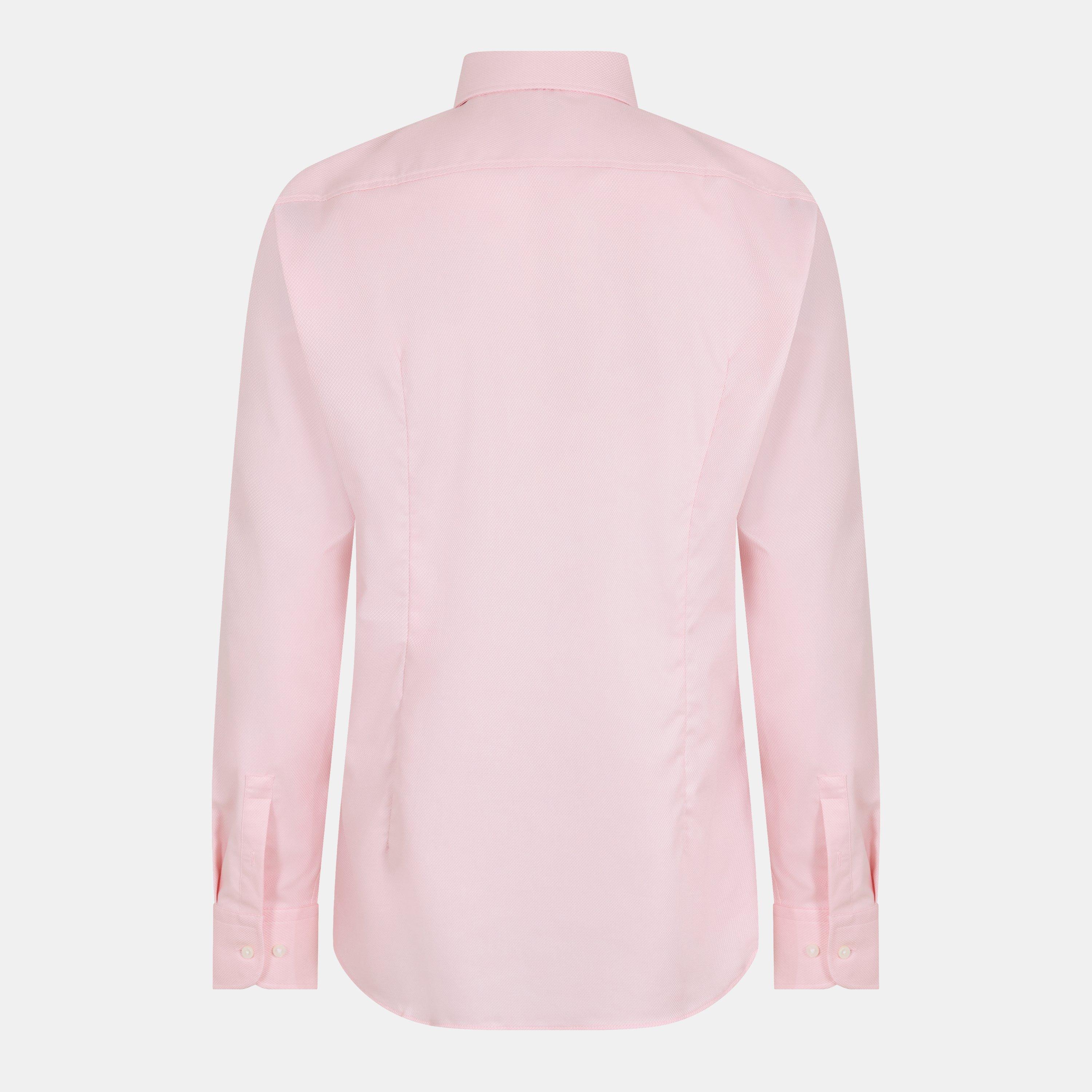 Pastel Pink - Boss - H-Hank-Kent-C1-214 10248773 01 Oxford Shirt Mens - 2