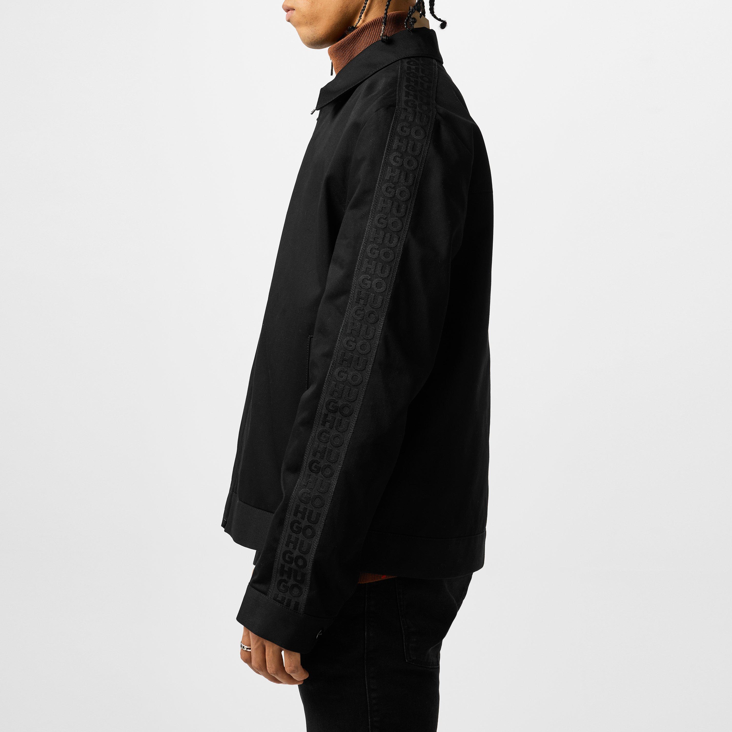 Black 001 - Hugo - Zip-Up Jacket - 4