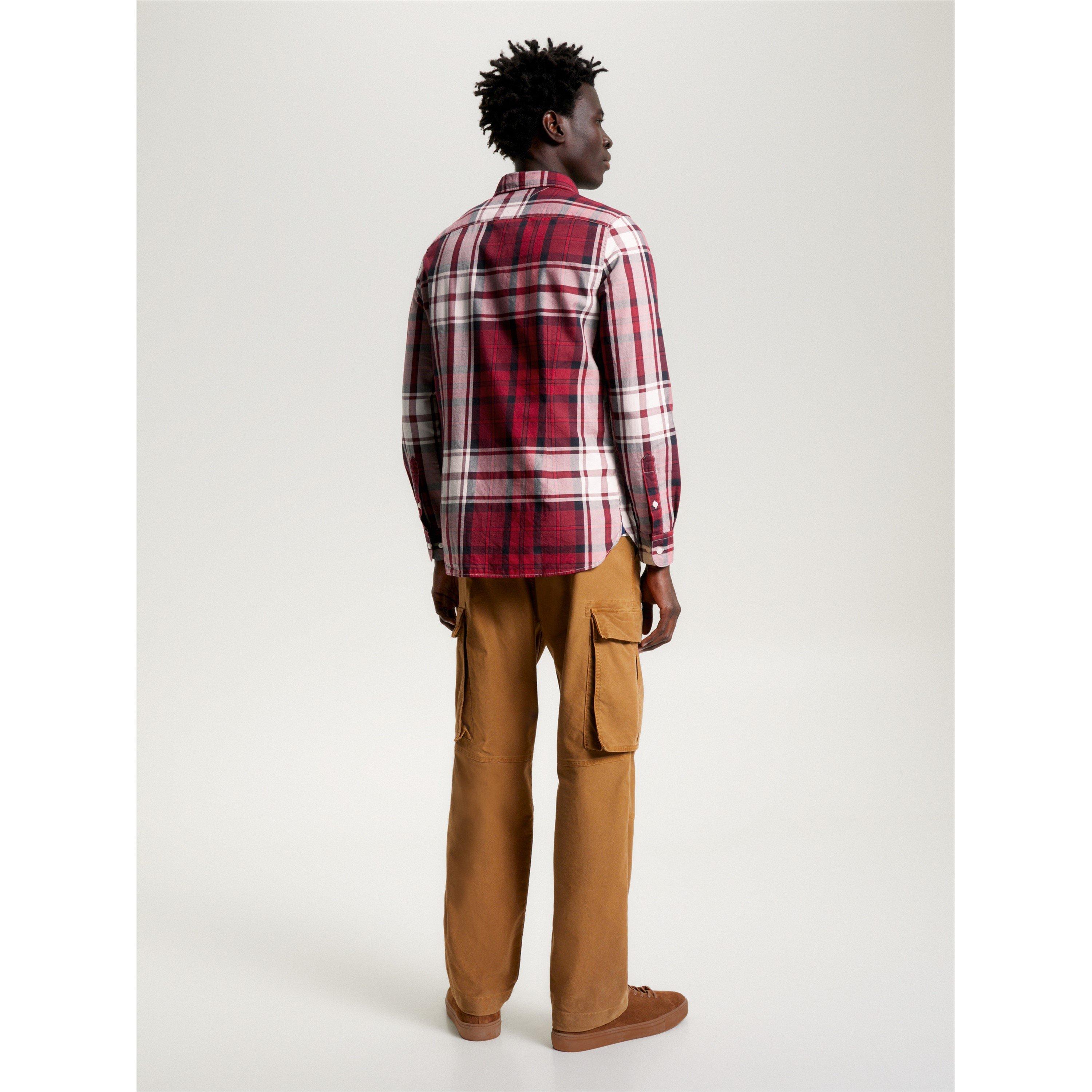 Rouge 0QJ - Tommy Hilfiger - Tommy Tartan Oxford Shirt - 4