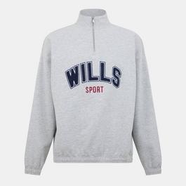 Jack Wills Graphic quarter Zip